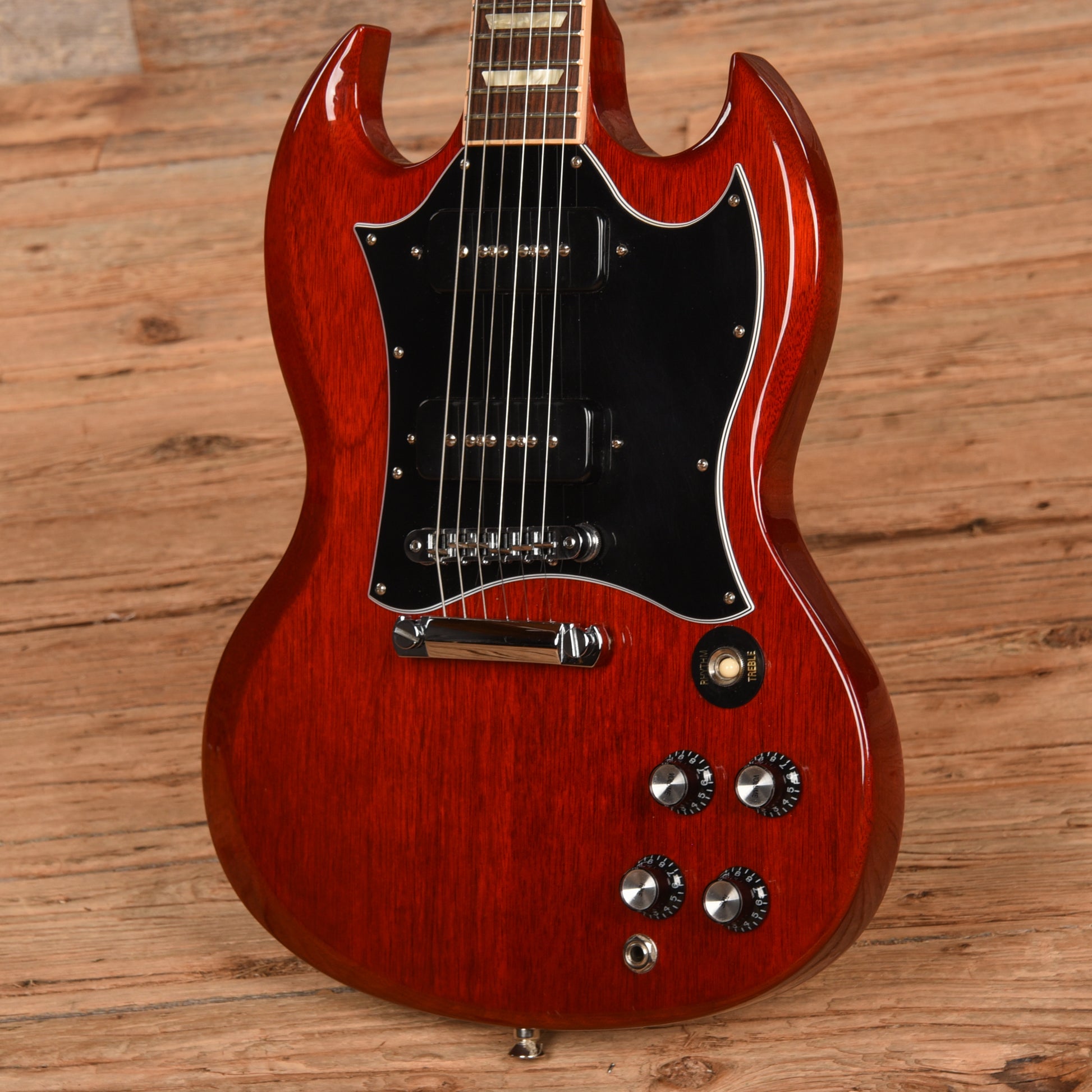 Gibson SG Standard T P-90 (Stripped Neck) Cherry 2016 Electric Guitars / Solid Body