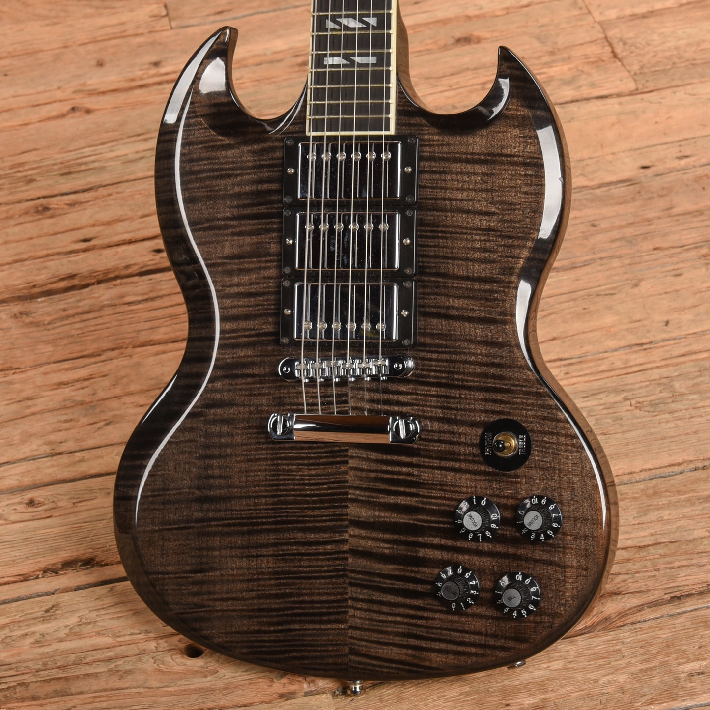 Gibson SG Supra Translucent Black 2013 Electric Guitars / Solid Body
