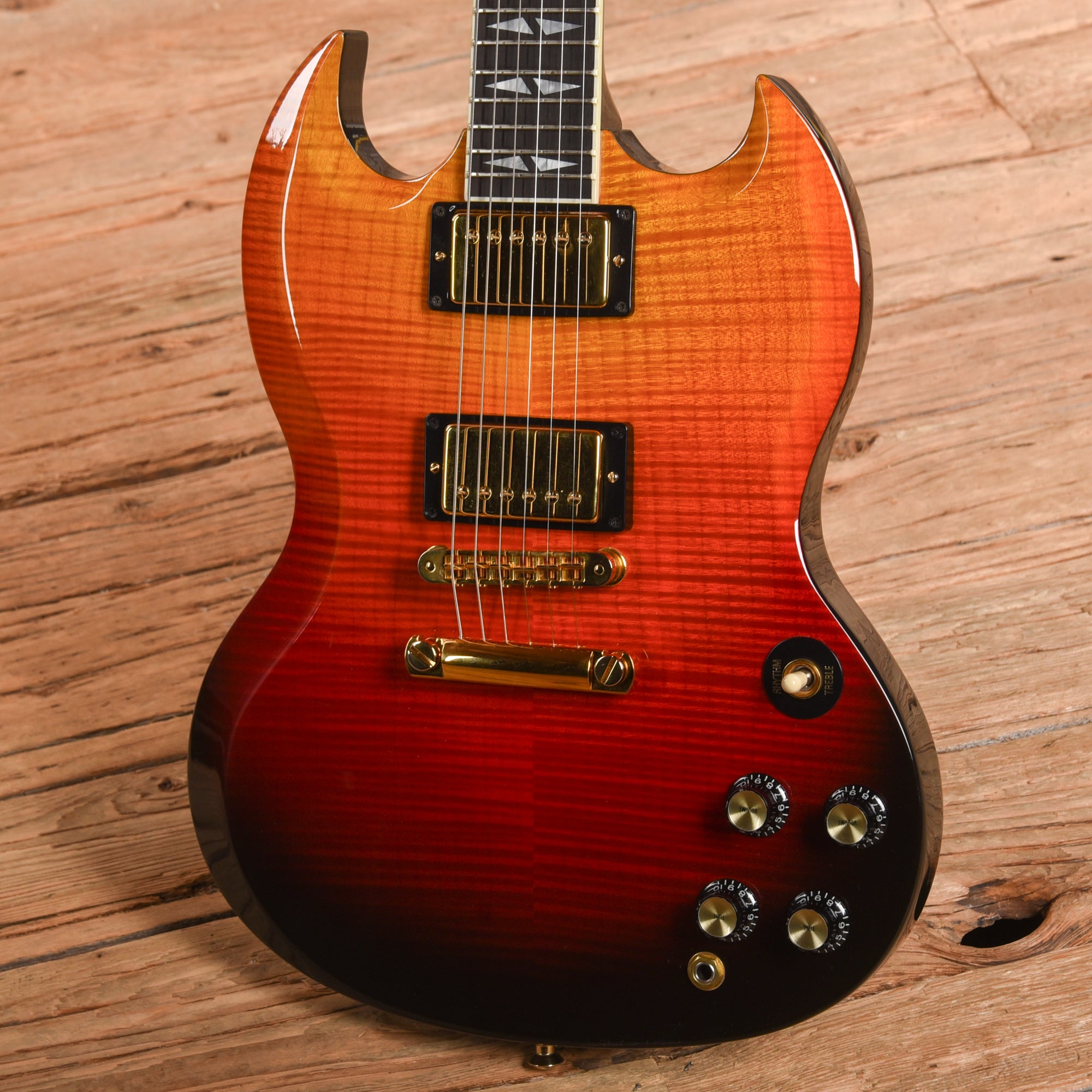 Gibson SG Supreme Lava Burst 2003 Electric Guitars / Solid Body