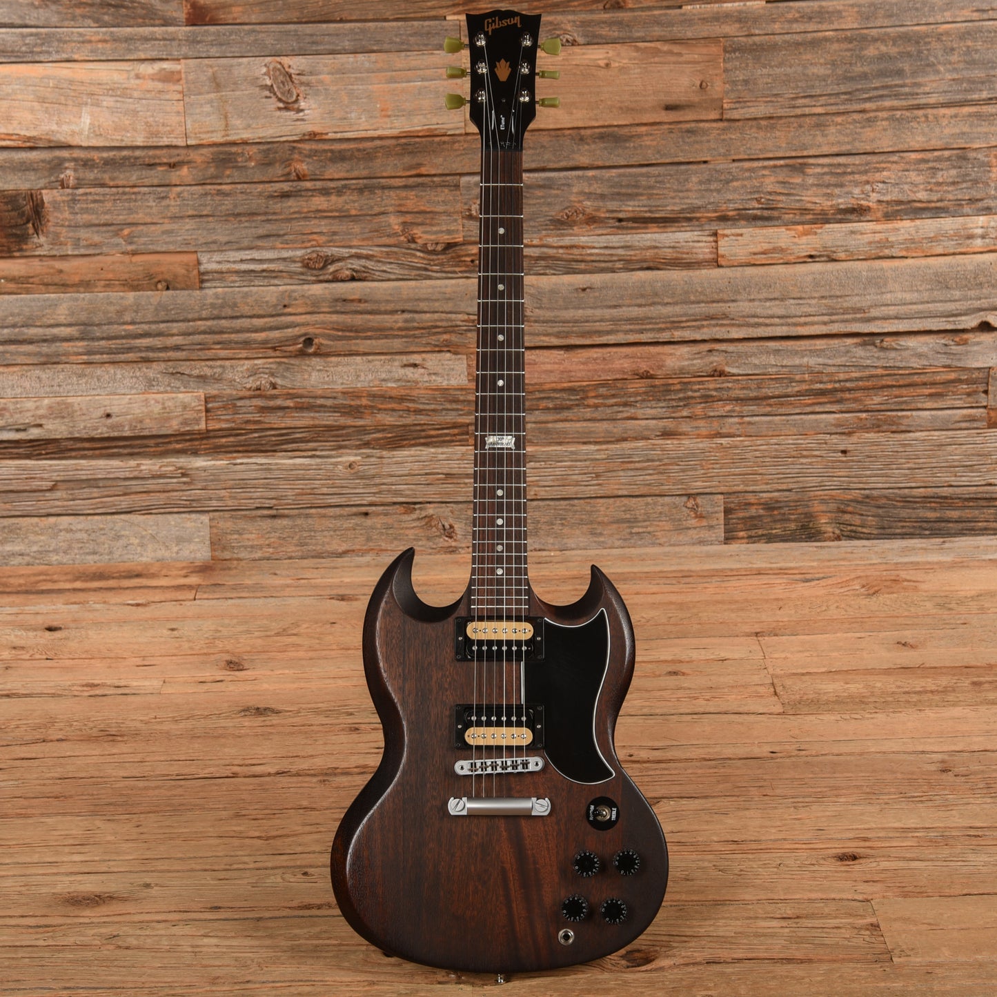 Gibson SG Tribute Min Etune Chocolate 2014 Electric Guitars / Solid Body