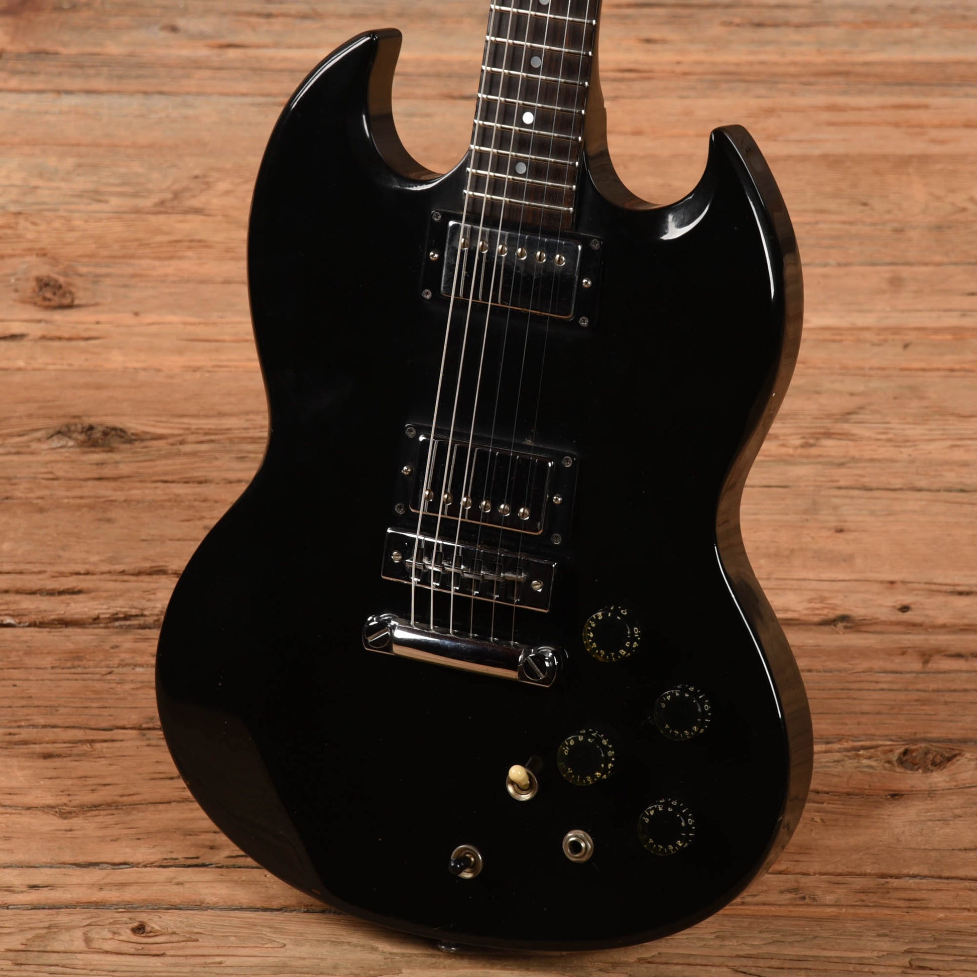 Gibson SGR1 Black 1980 Electric Guitars / Solid Body