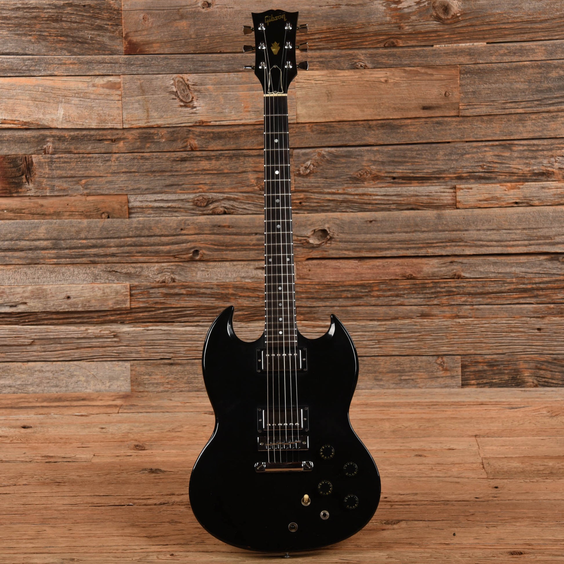 Gibson SGR1 Black 1980 Electric Guitars / Solid Body