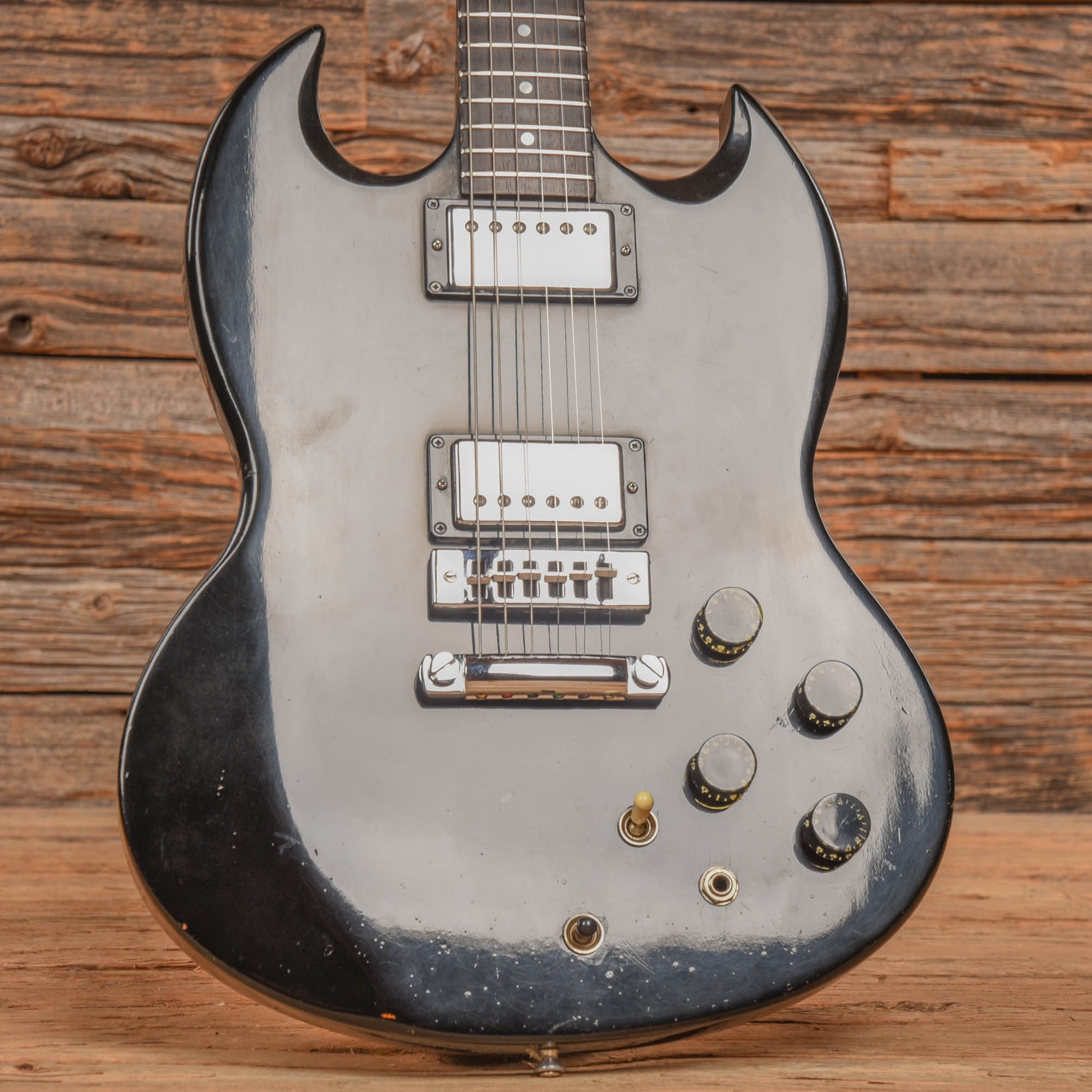 Gibson SGR1 Black 1980 Electric Guitars / Solid Body