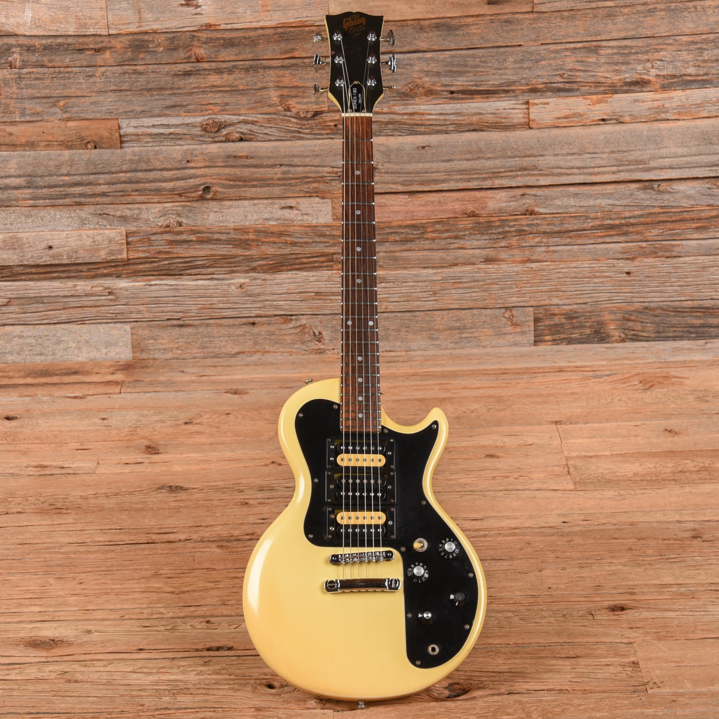 Gibson Sonex 180 Deluxe White 1981 Electric Guitars / Solid Body