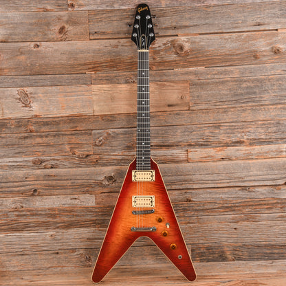 Gibson The V Sunburst 1981 Electric Guitars / Solid Body