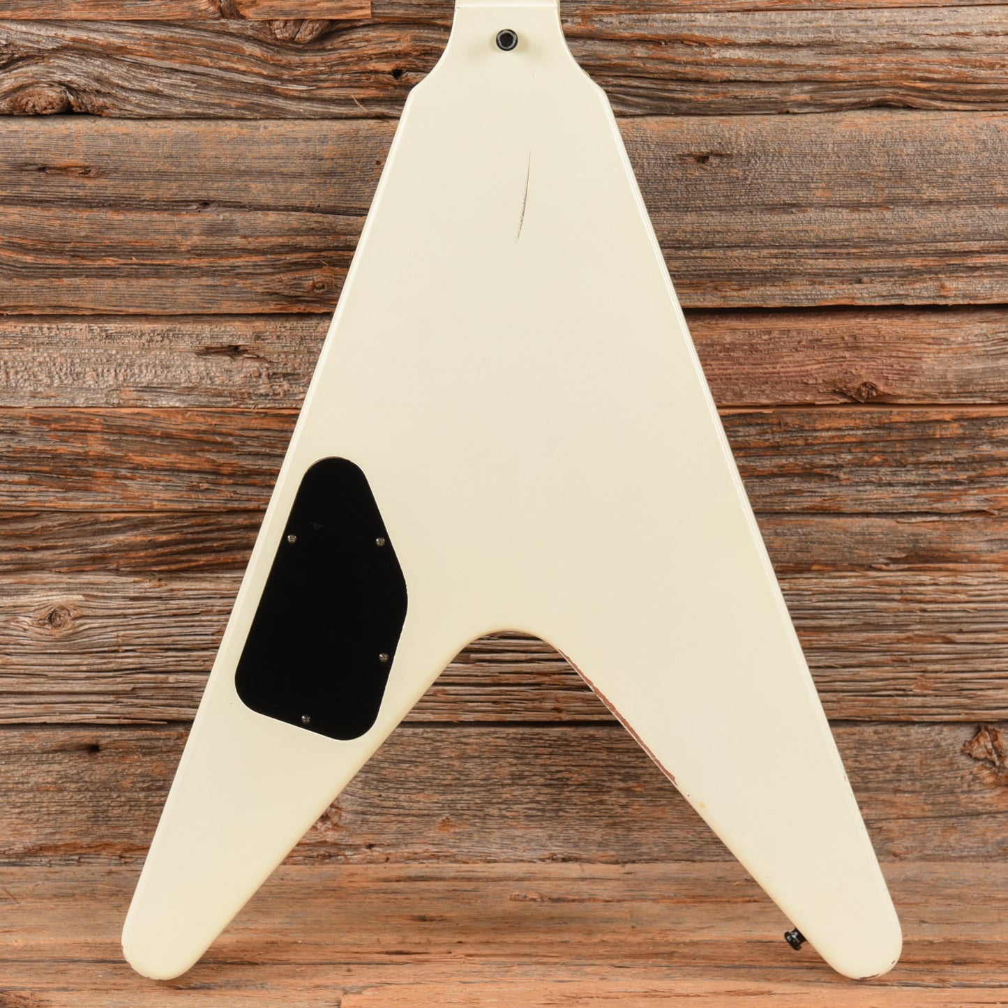 Gibson Tribal Flying V White 2009 Electric Guitars / Solid Body