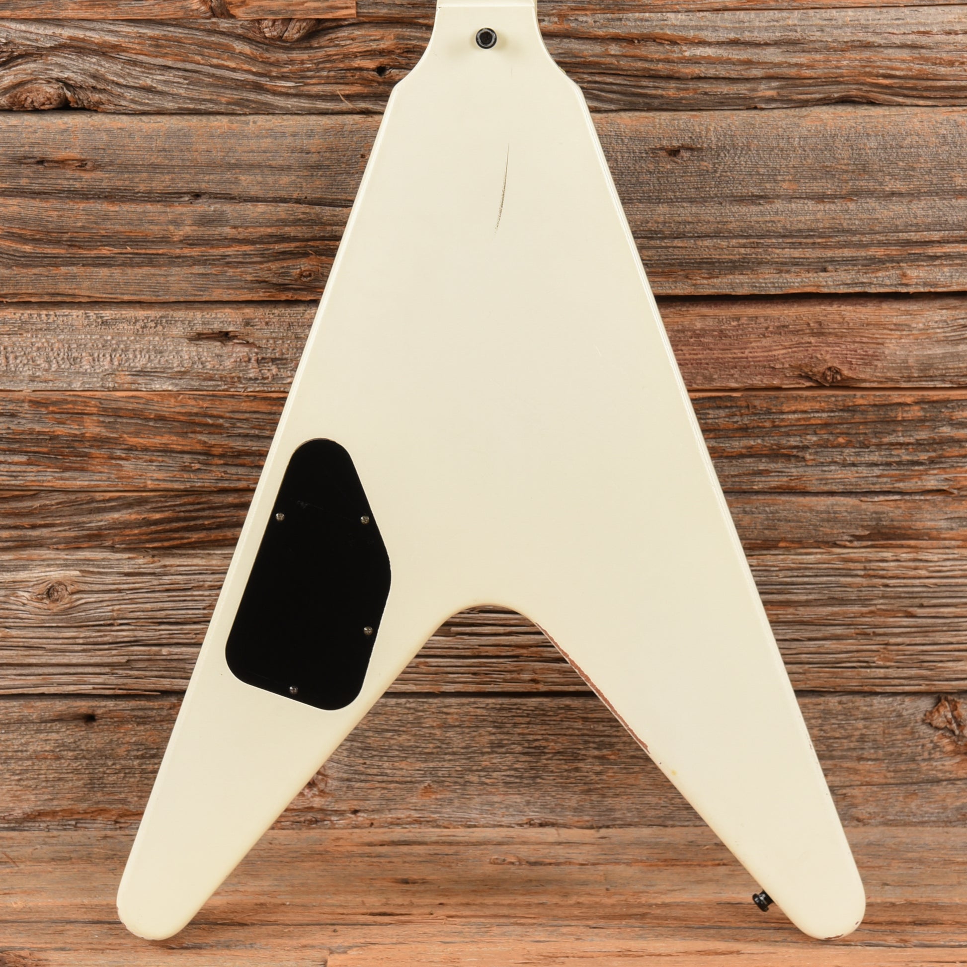 Gibson Tribal Flying V White 2009 Electric Guitars / Solid Body