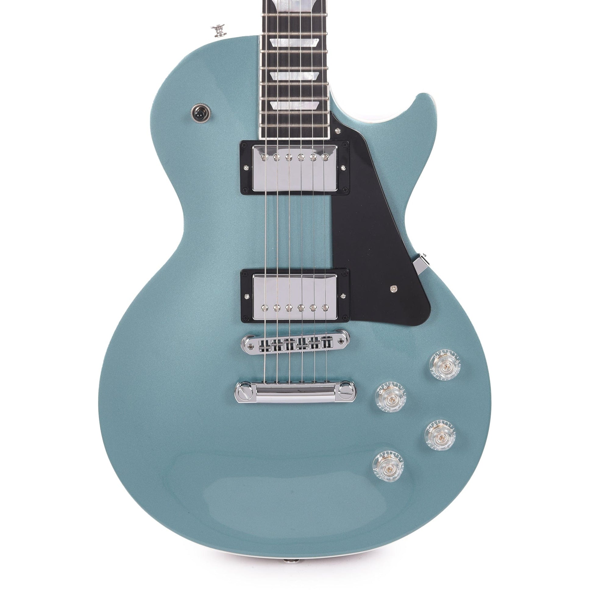 Gibson USA Les Paul Modern Faded Pelham Blue Top Electric Guitars / Solid Body