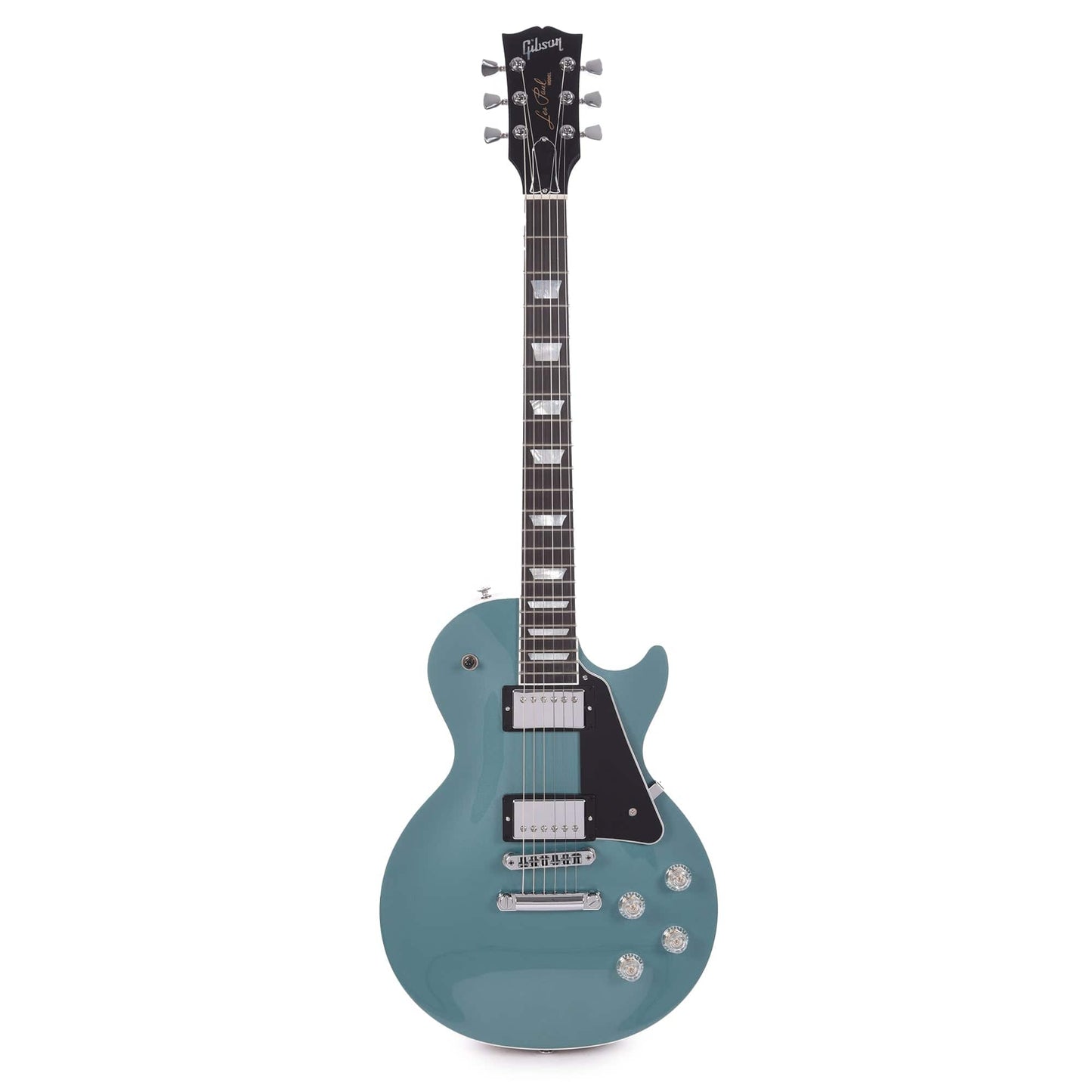 Gibson USA Les Paul Modern Faded Pelham Blue Top Electric Guitars / Solid Body