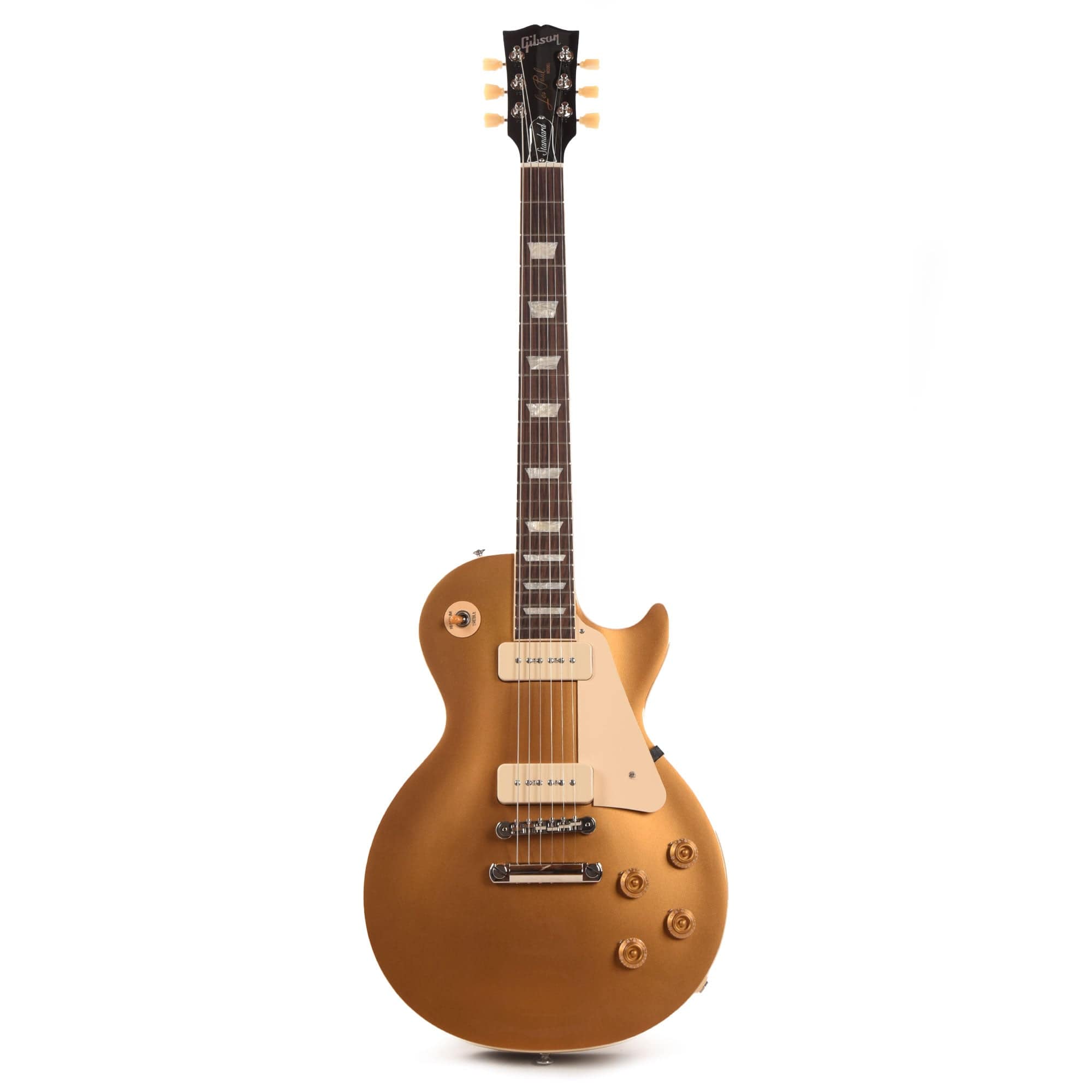 Gibson USA Les Paul Standard '50s P-90 Gold Top Electric Guitars / Solid Body