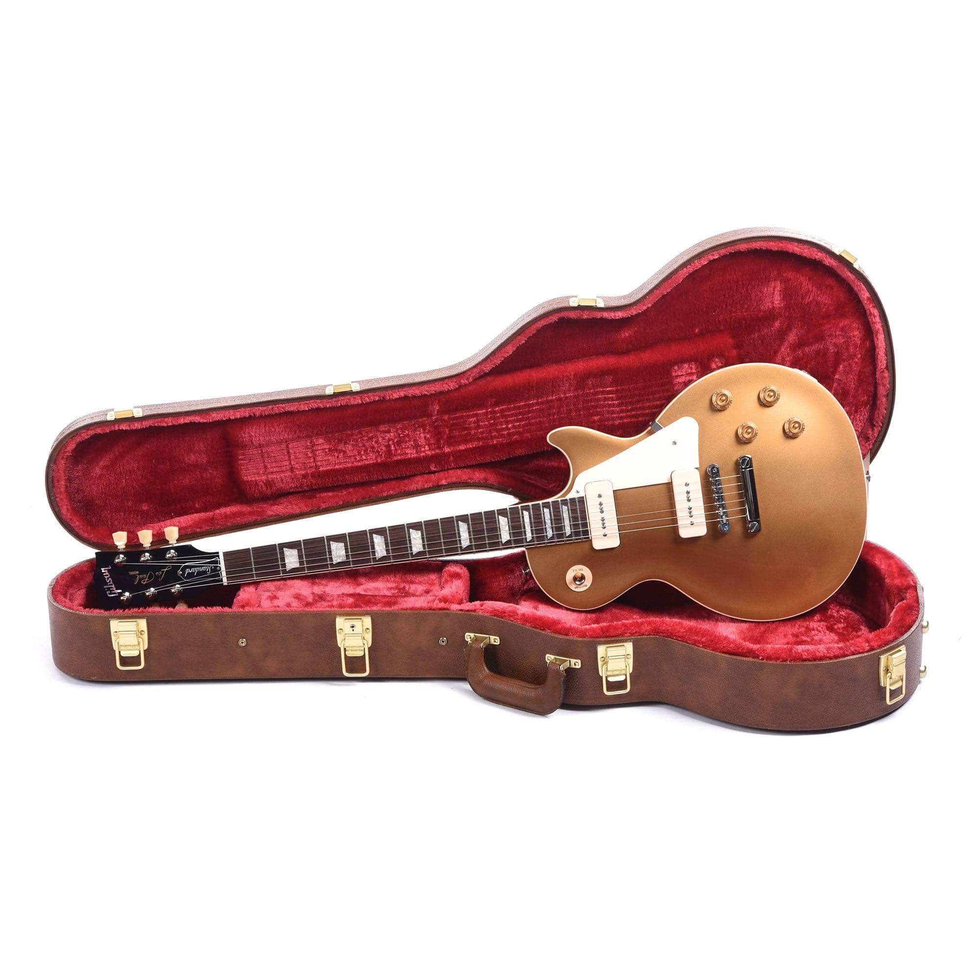 Gibson USA Les Paul Standard '50s P-90 Gold Top Electric Guitars / Solid Body