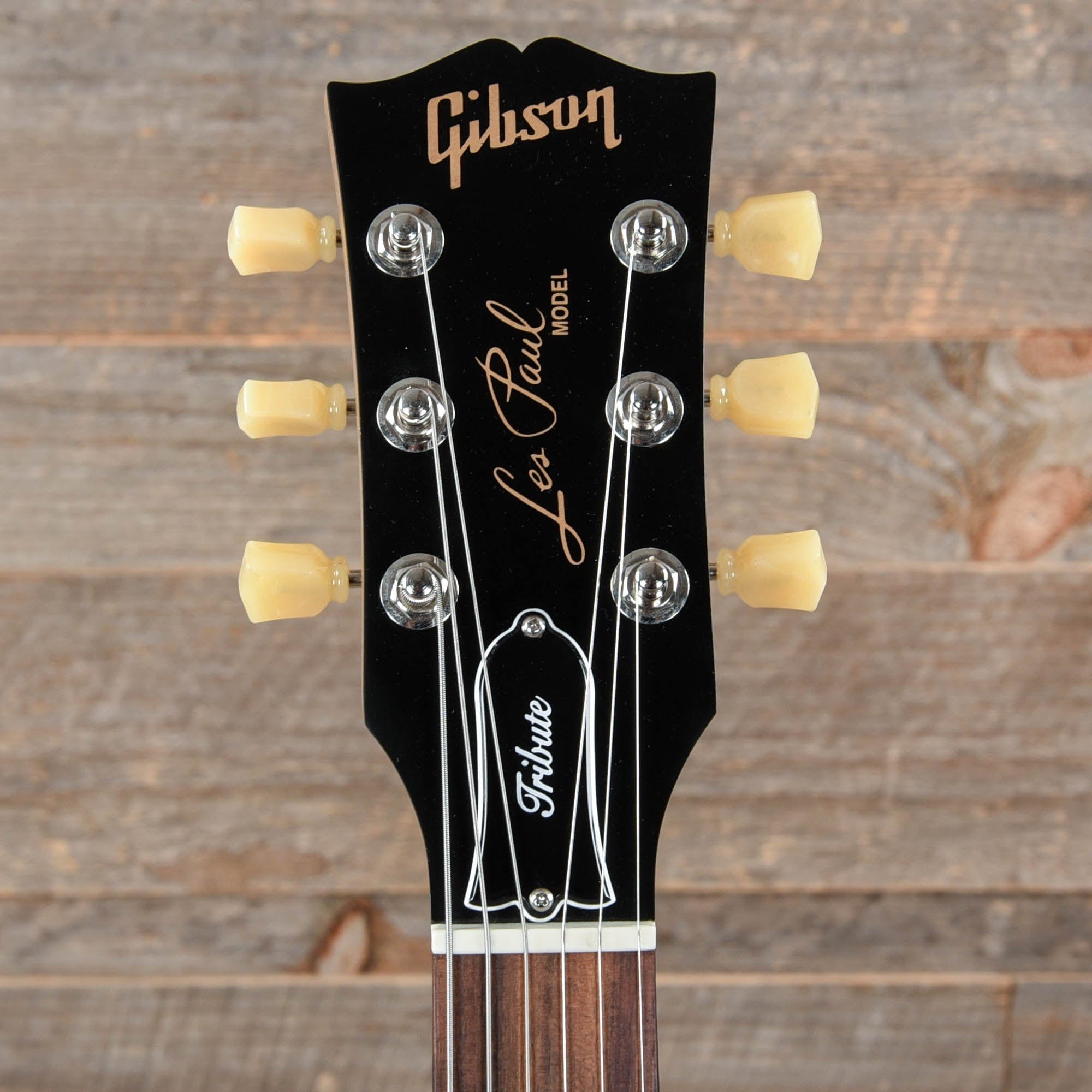 Gibson USA Les Paul Tribute Satin Tobacco Burst Electric Guitars / Solid Body