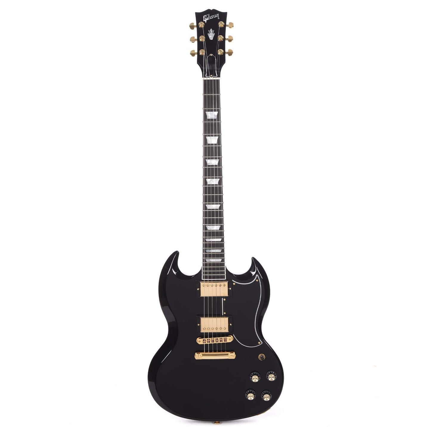 Gibson USA SG Modern Ebony w/Gold Hardware Electric Guitars / Solid Body