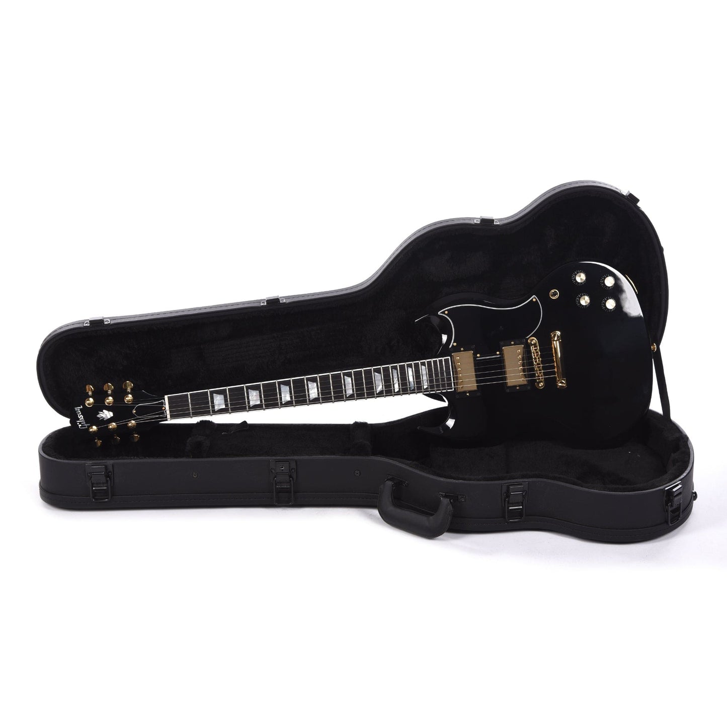 Gibson USA SG Modern Ebony w/Gold Hardware Electric Guitars / Solid Body