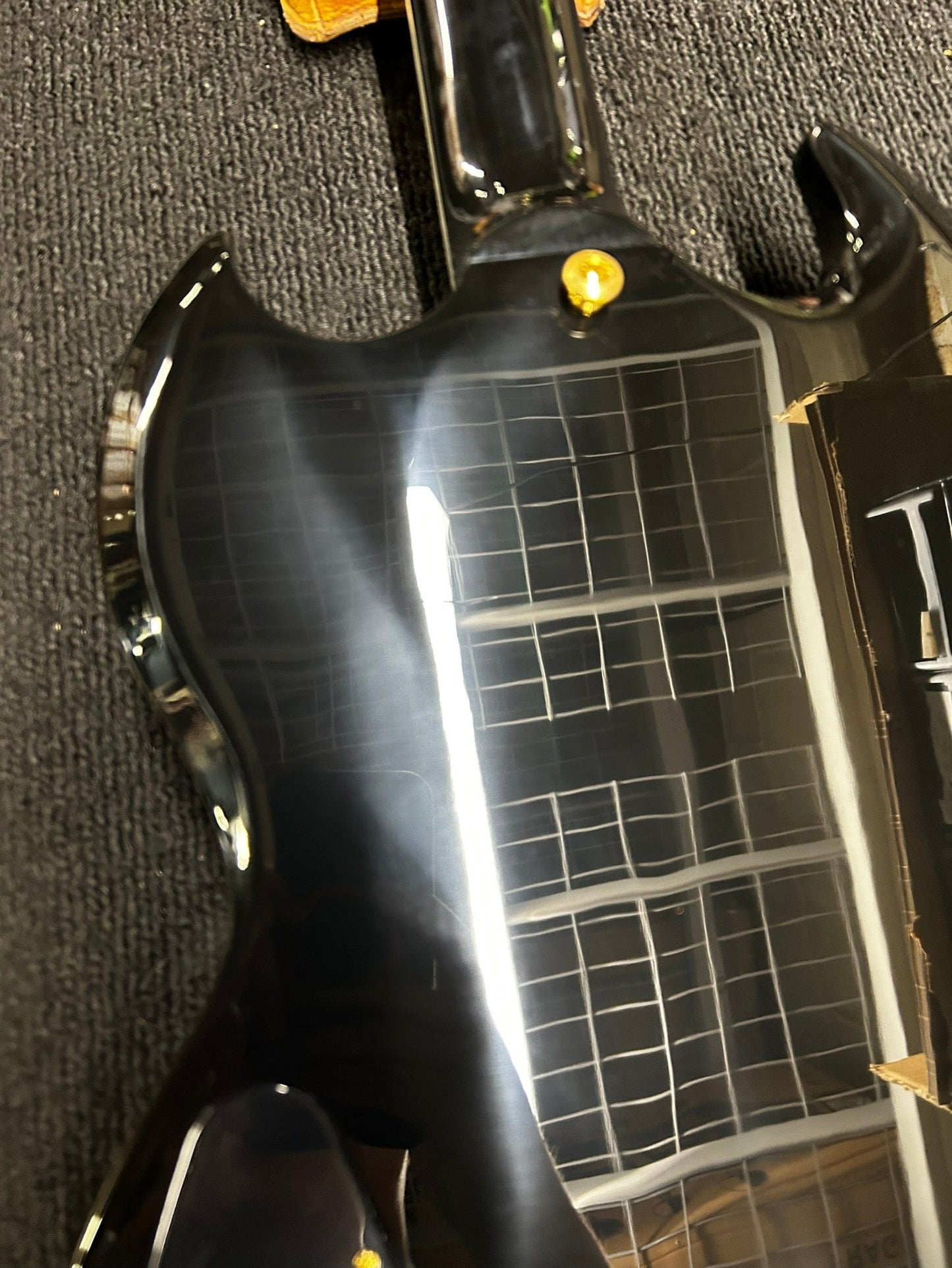 Gibson USA SG Modern Ebony w/Gold Hardware Electric Guitars / Solid Body