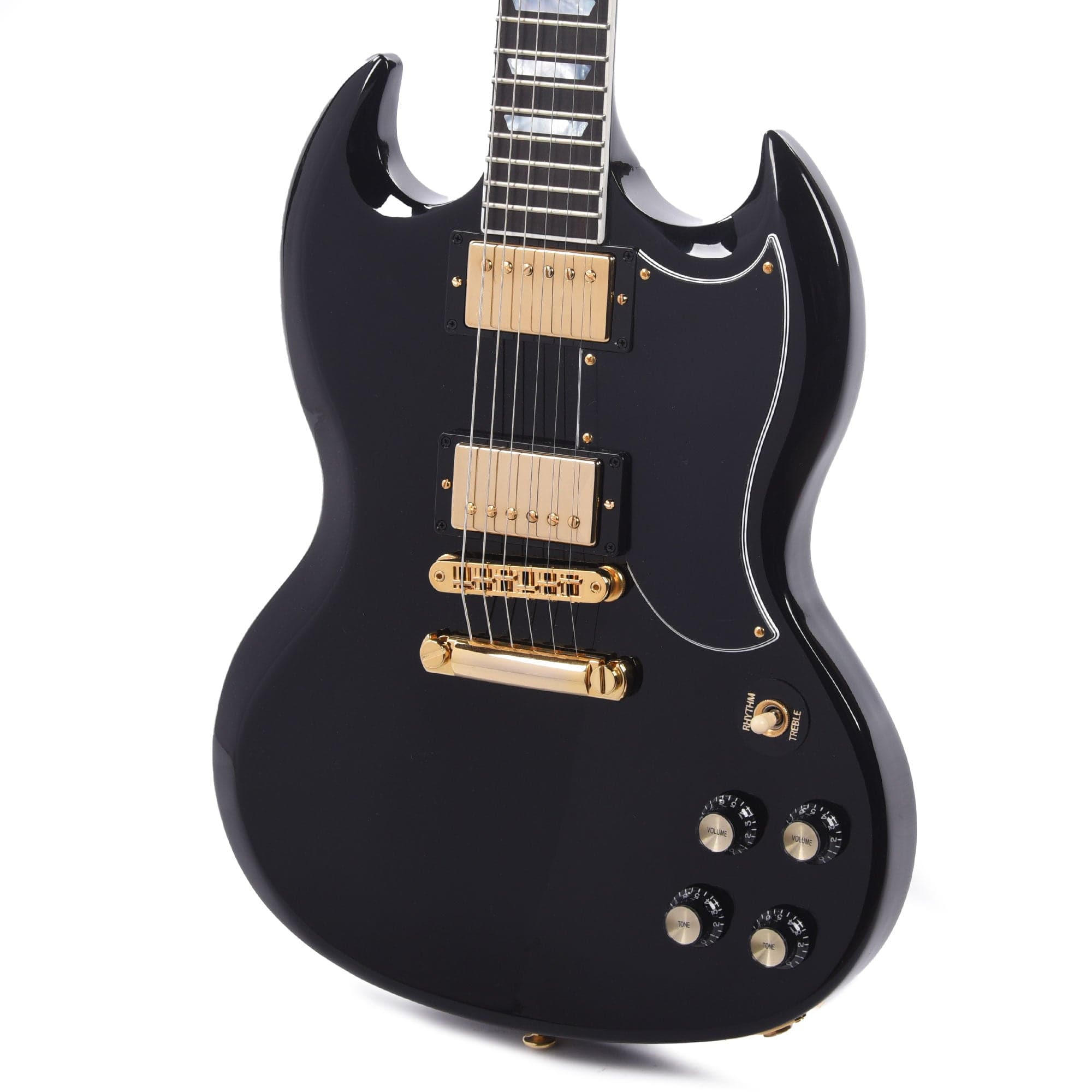 Gibson USA SG Modern Ebony w/Gold Hardware Electric Guitars / Solid Body