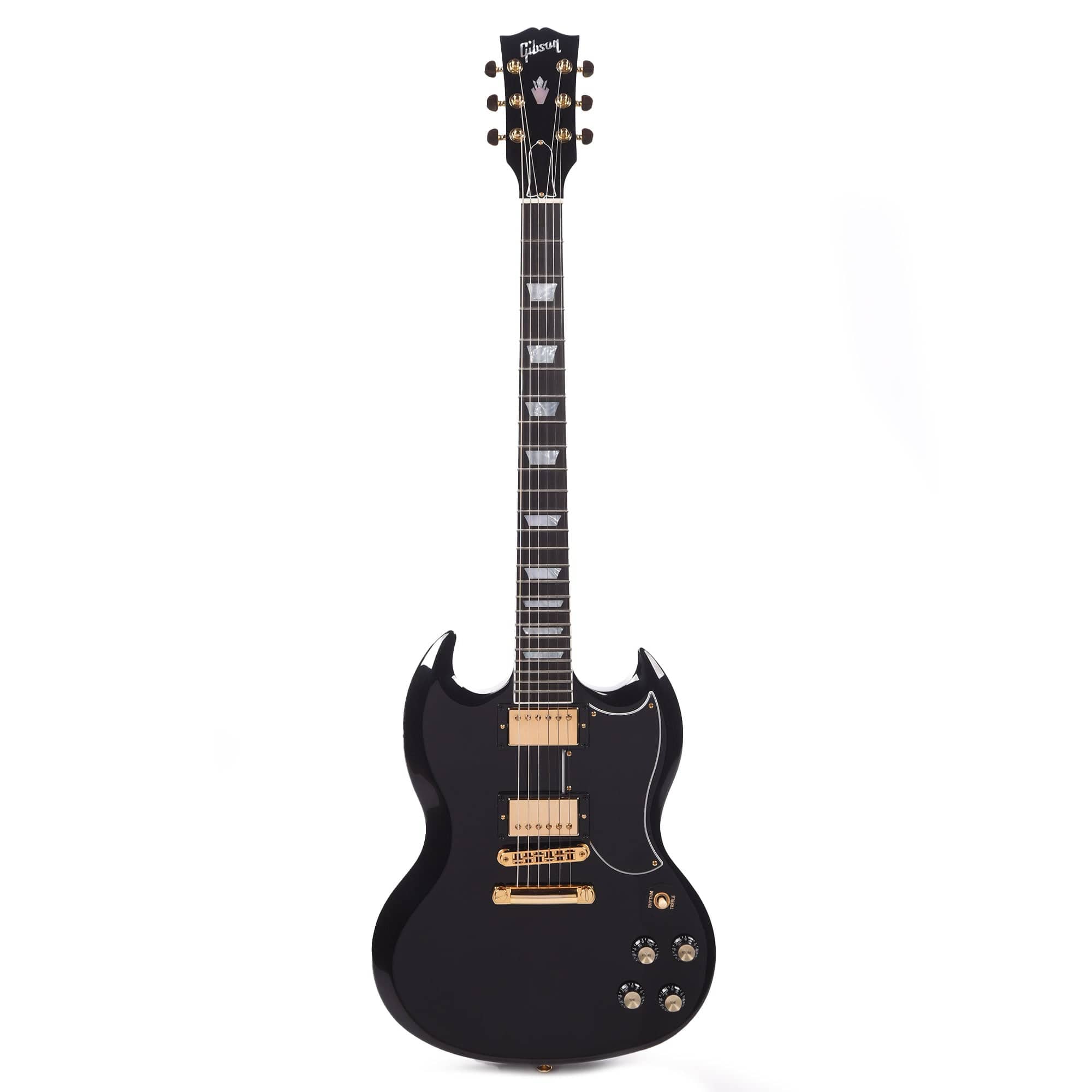 Gibson USA SG Modern Ebony w/Gold Hardware Electric Guitars / Solid Body