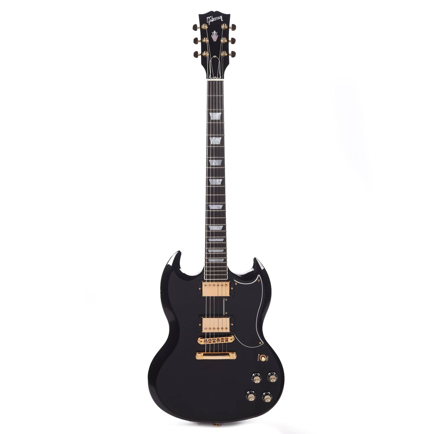 Gibson USA SG Modern Ebony w/Gold Hardware Electric Guitars / Solid Body