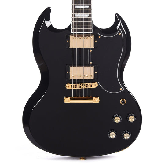 Gibson USA SG Modern Ebony w/Gold Hardware Electric Guitars / Solid Body