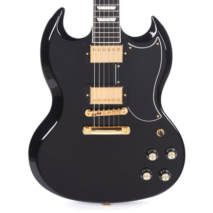 Gibson USA SG Modern Ebony w/Gold Hardware Electric Guitars / Solid Body