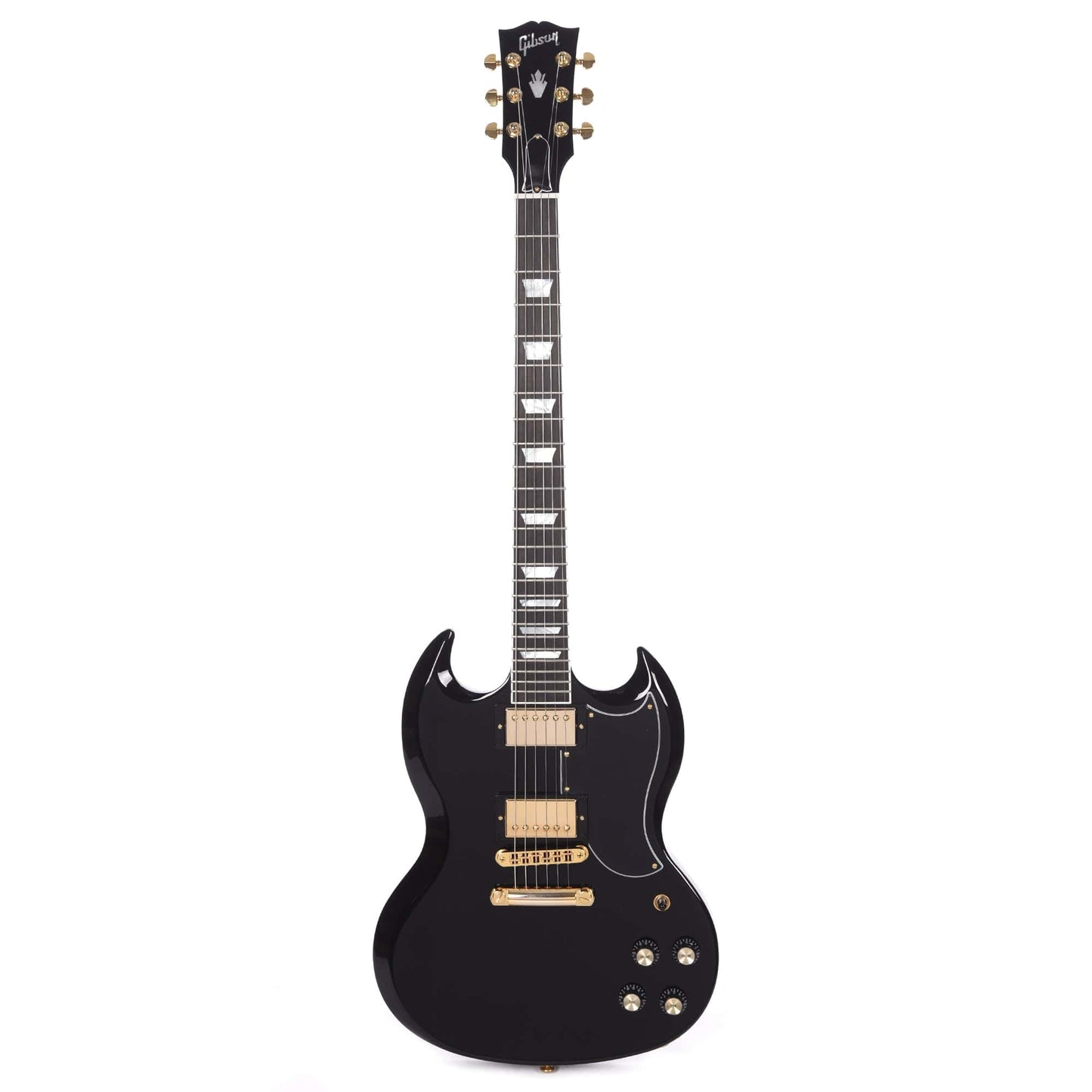 Gibson USA SG Modern Ebony w/Gold Hardware Electric Guitars / Solid Body