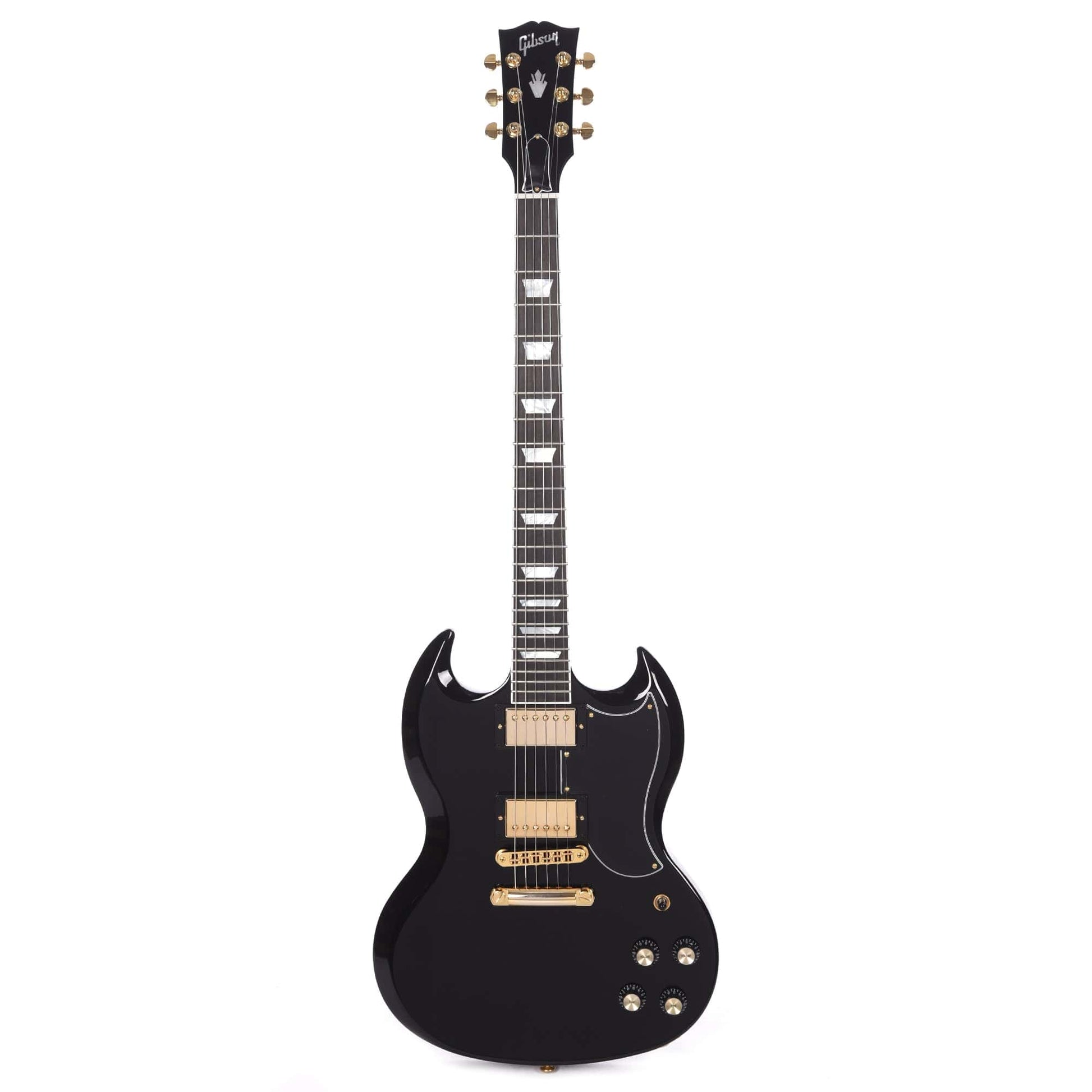 Gibson USA SG Modern Ebony w/Gold Hardware Electric Guitars / Solid Body