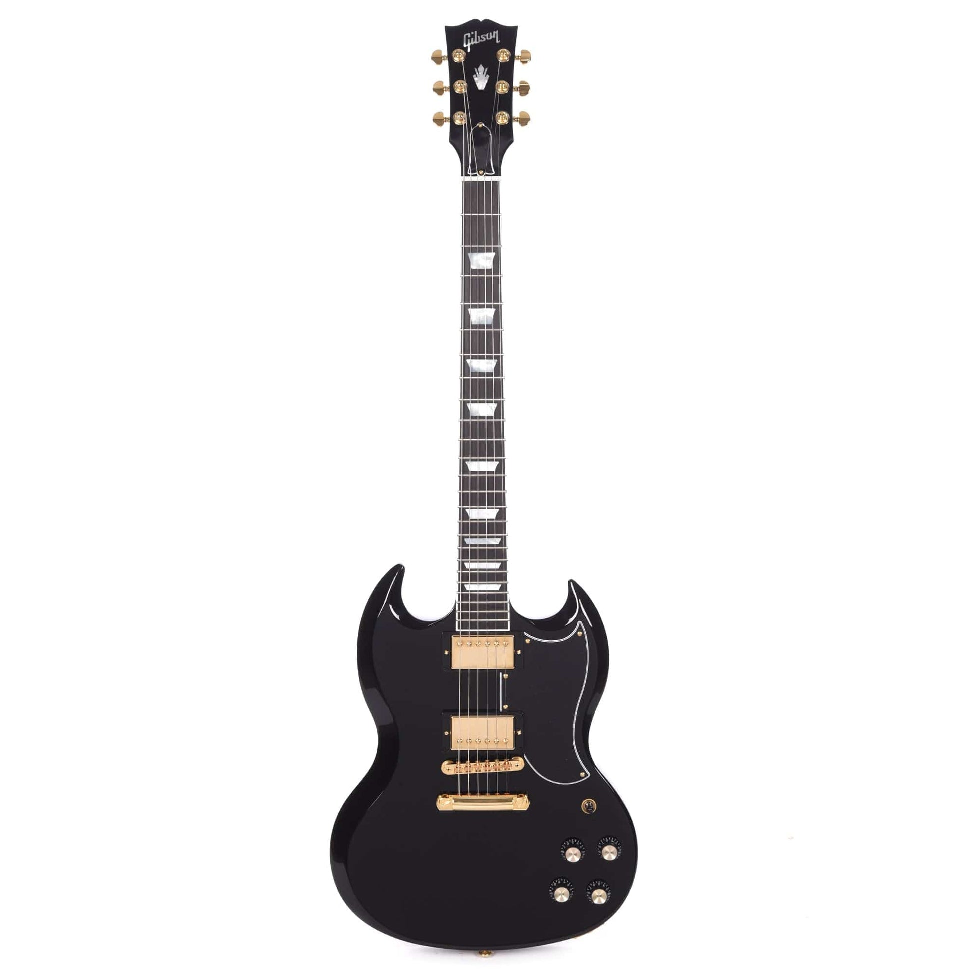 Gibson USA SG Modern Ebony w/Gold Hardware Electric Guitars / Solid Body