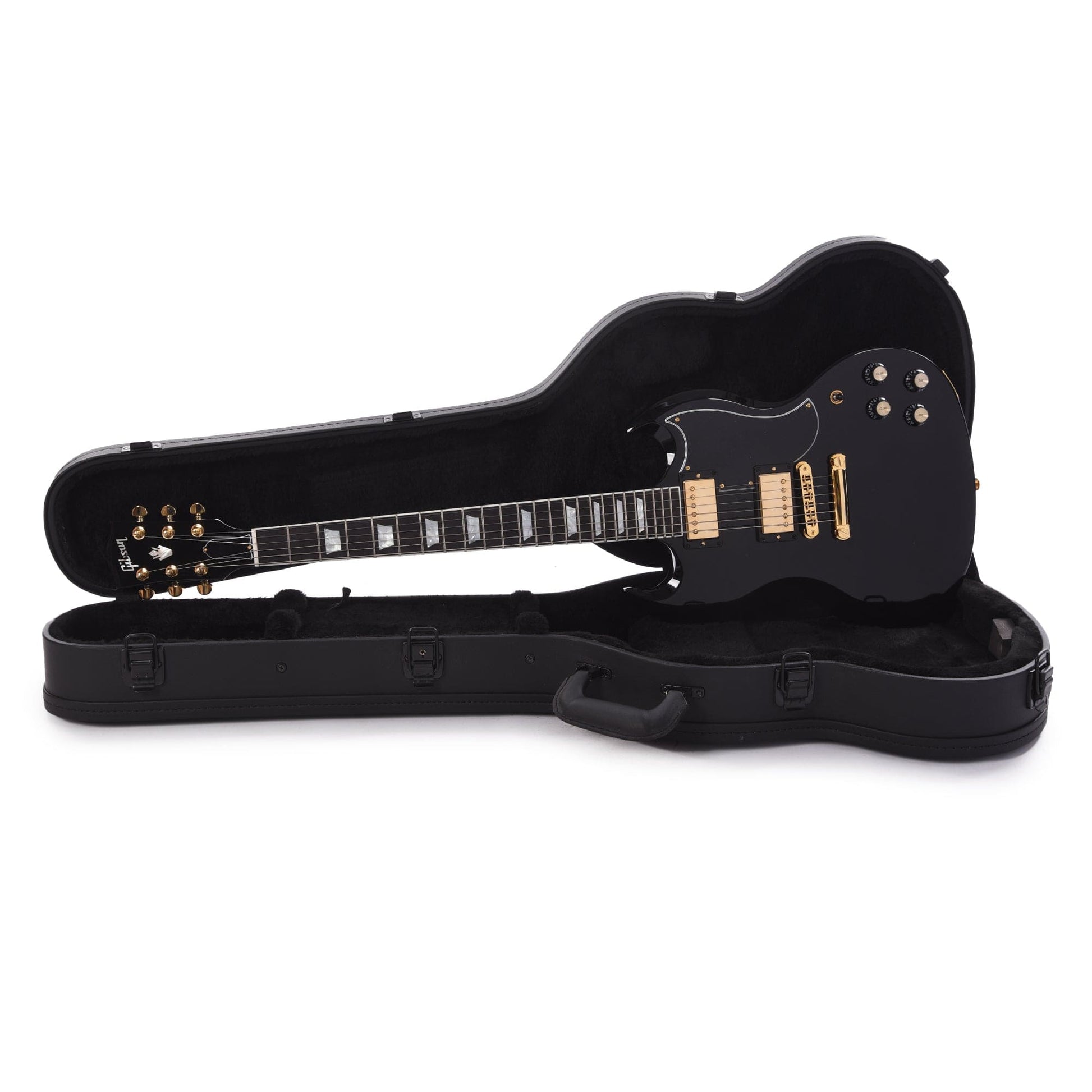 Gibson USA SG Modern Ebony w/Gold Hardware Electric Guitars / Solid Body