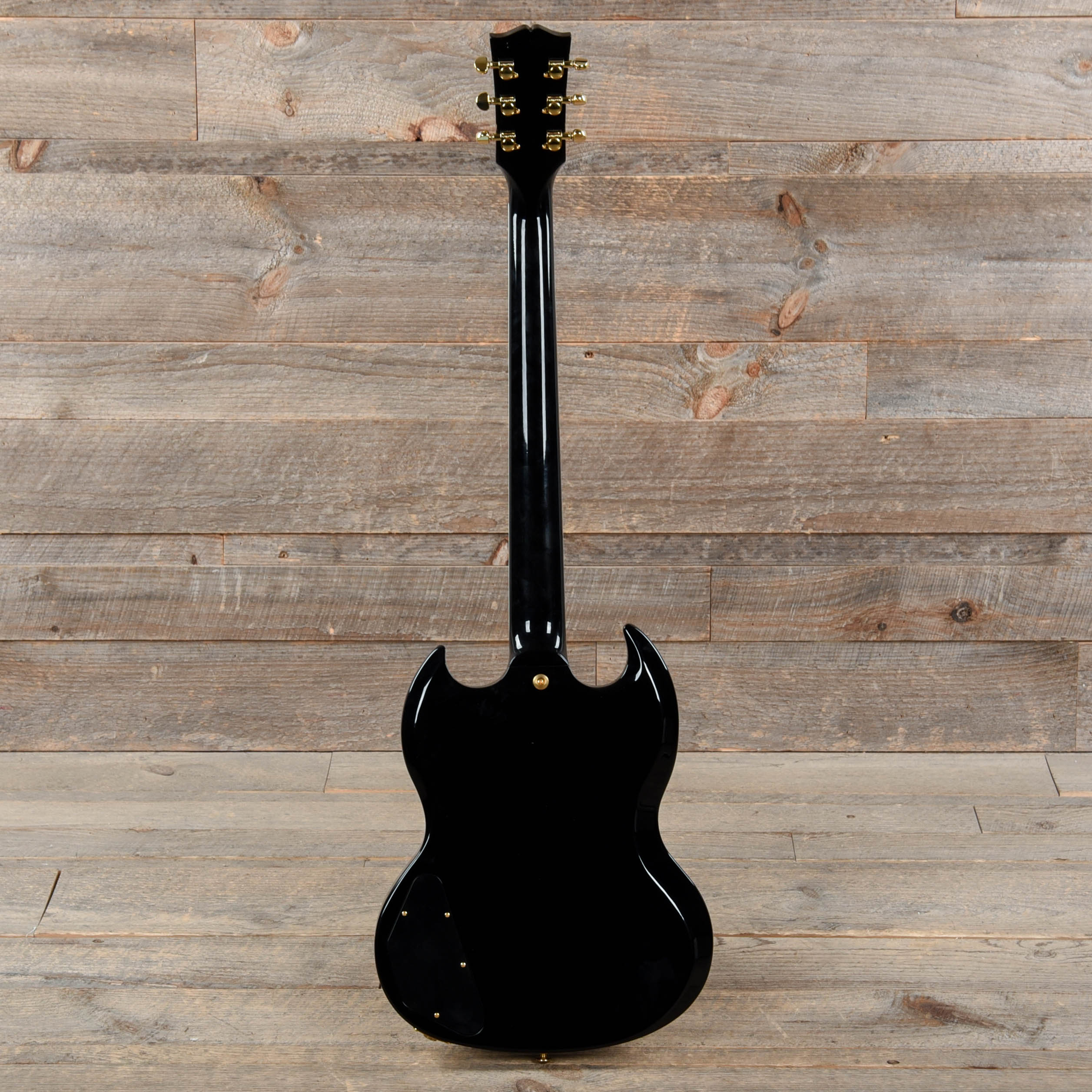 Gibson USA SG Modern Ebony w/Gold Hardware Electric Guitars / Solid Body