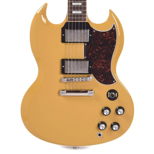 Gibson USA SG Standard Gloss Yellow w/Tortoise Pickguard & T-Type Pickups Electric Guitars / Solid Body
