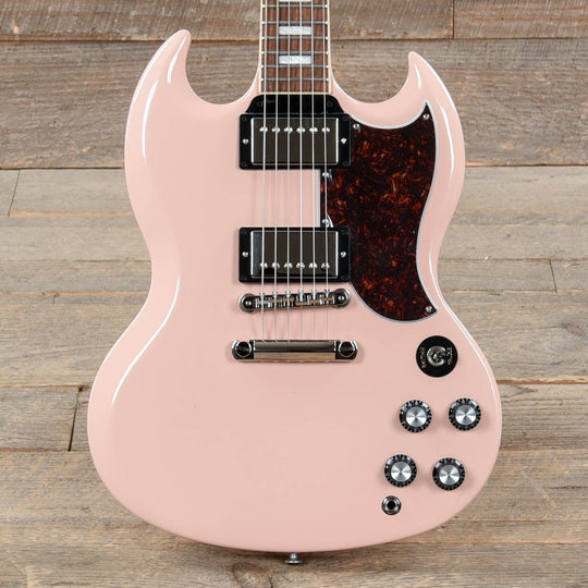 Gibson USA SG Standard Shell Pink w/Tortoise Pickguard & T-Type Pickups Electric Guitars / Solid Body