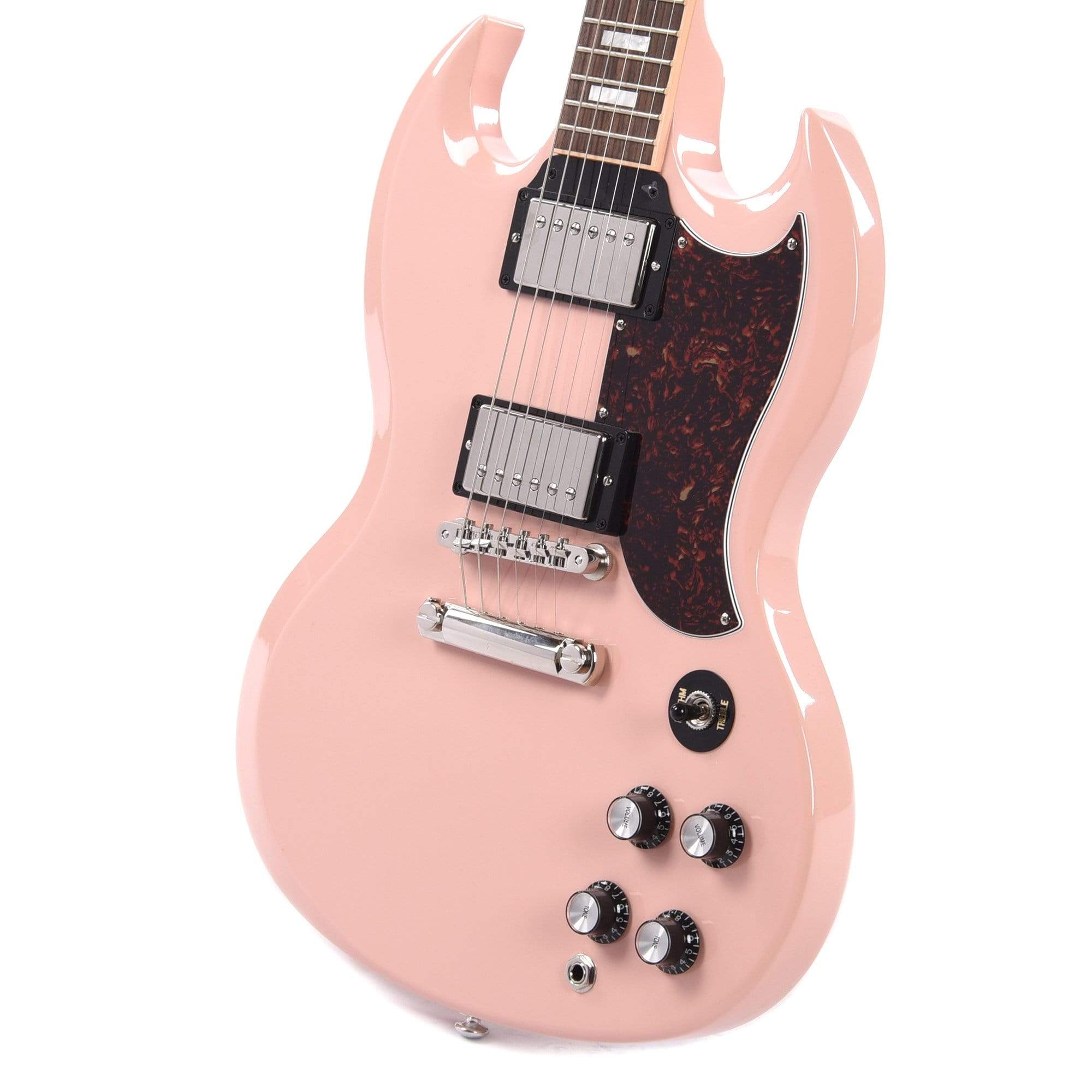 Gibson USA SG Standard Shell Pink w/Tortoise Pickguard & T-Type Pickups Electric Guitars / Solid Body
