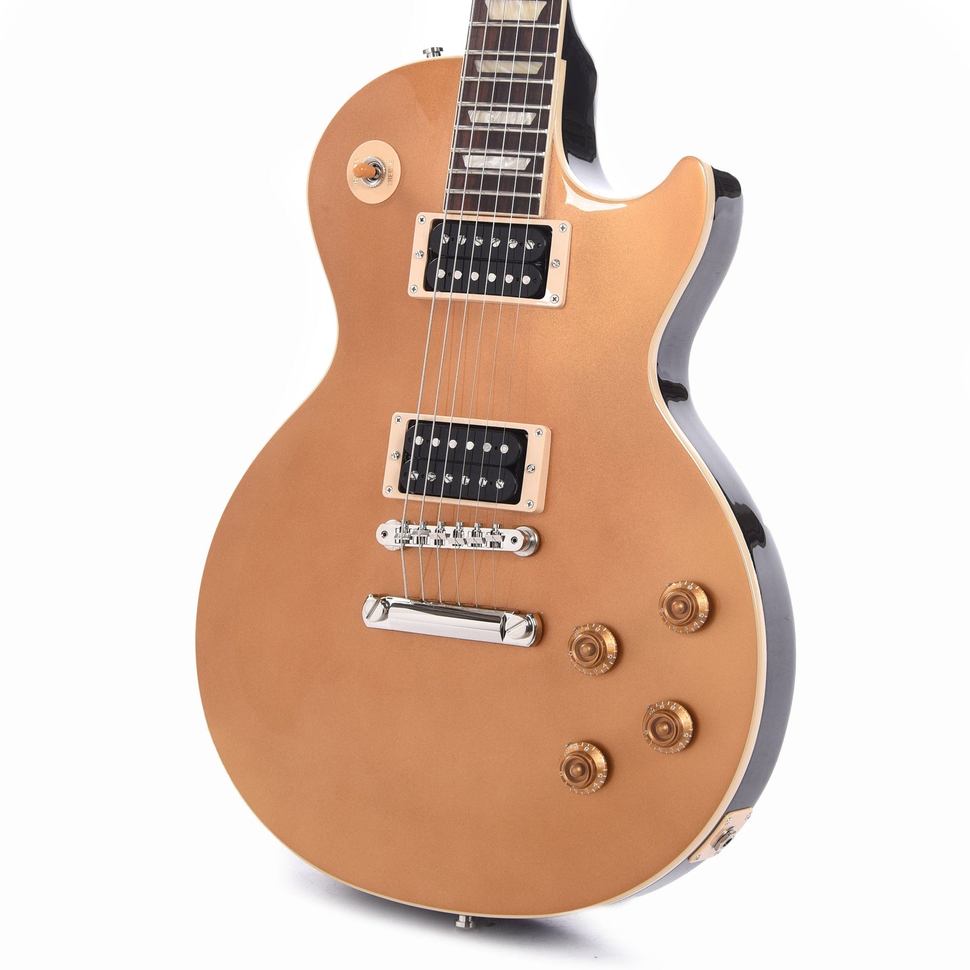 Gibson USA Slash "Victoria" Les Paul Standard Goldtop Dark Back Electric Guitars / Solid Body