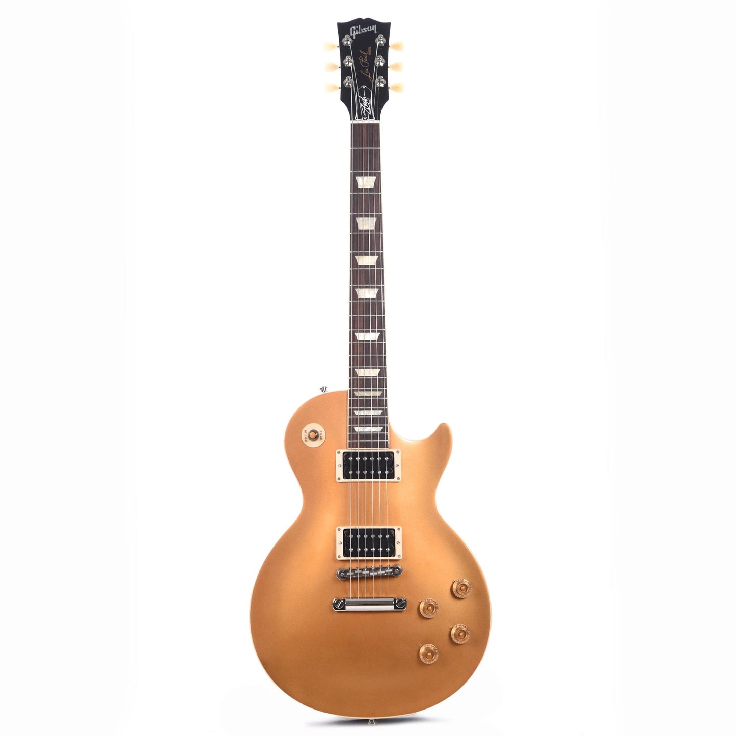 Gibson USA Slash "Victoria" Les Paul Standard Goldtop Dark Back Electric Guitars / Solid Body