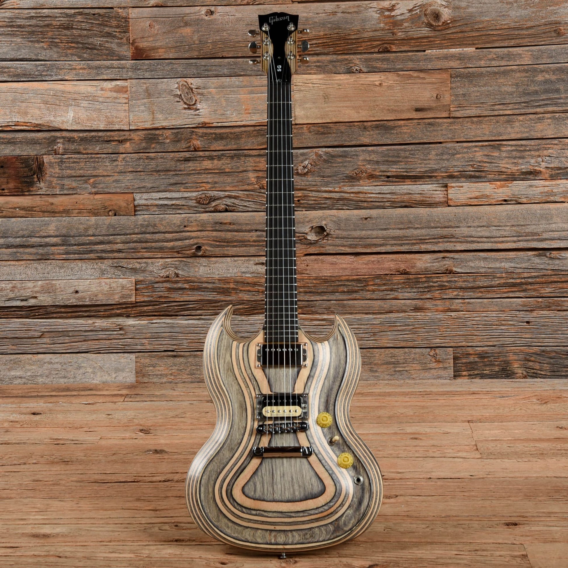 Gibson Zoot Suit SG Black and Natural 2008 Electric Guitars / Solid Body