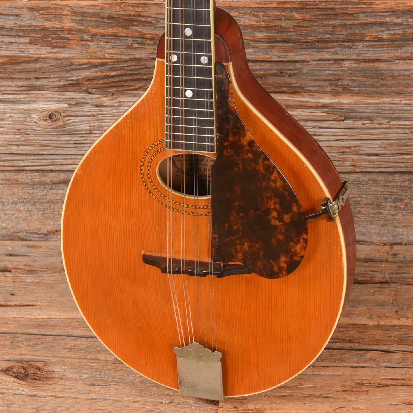 Gibson A-1 Mandolin Natural 1918 Folk Instruments / Mandolins
