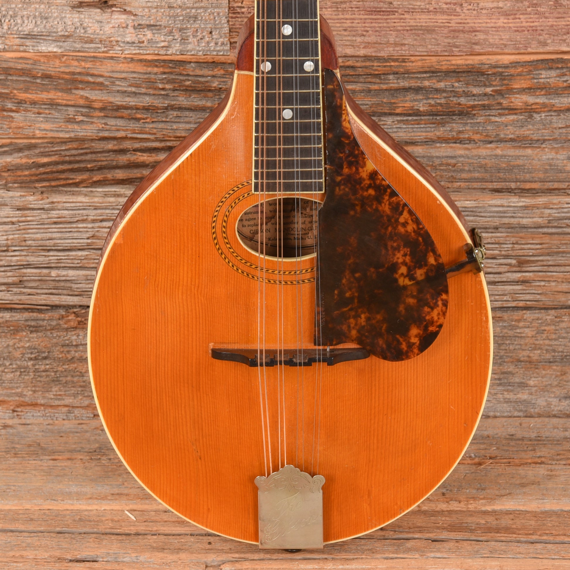 Gibson A-1 Mandolin Natural 1918 Folk Instruments / Mandolins