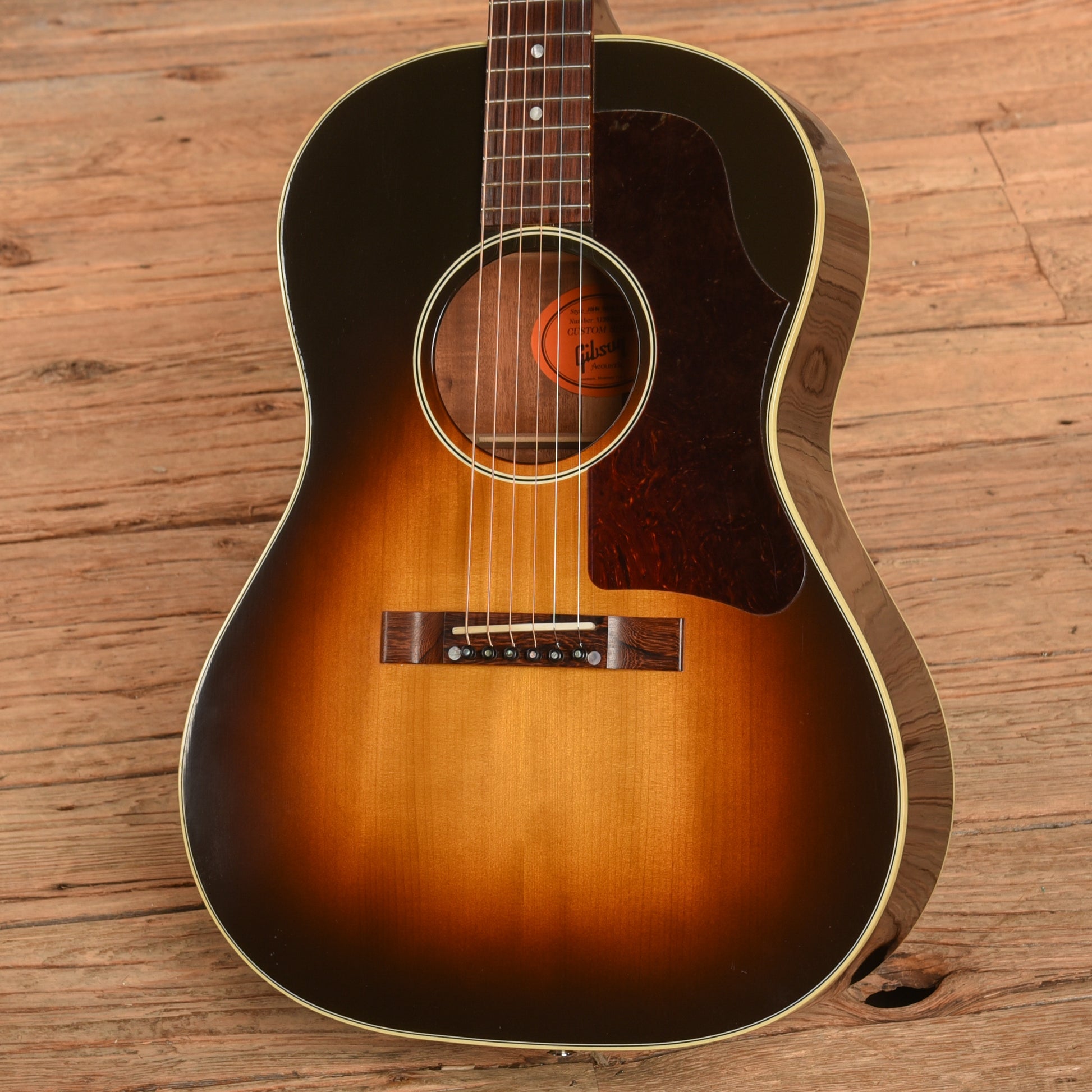 Gibson B-25 Brown Sunburst Custom Built for John Oates Sunburst 2010