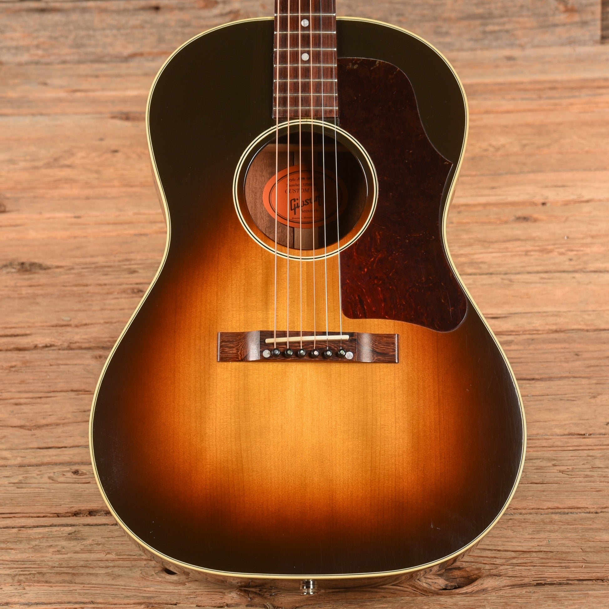 Gibson B-25 Brown Sunburst Custom Built for John Oates Sunburst 2010
