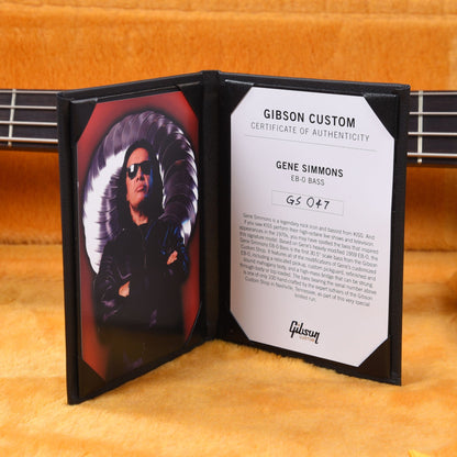 Gibson Custom Shop Gene Simmons EB-0 Bass Ebony