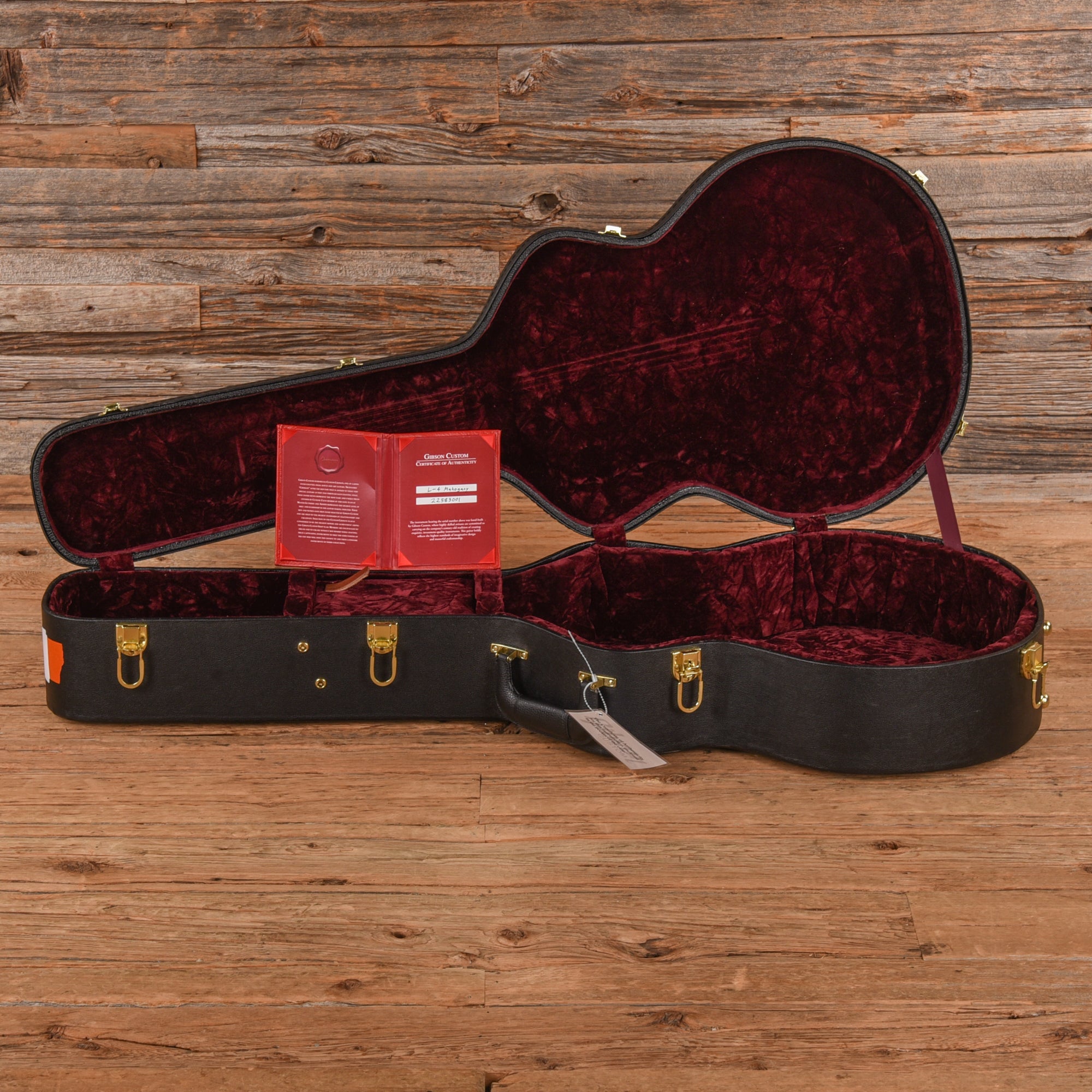 Gibson Custom Shop L-4 CES Crimson Mahogany Sunburst 2023