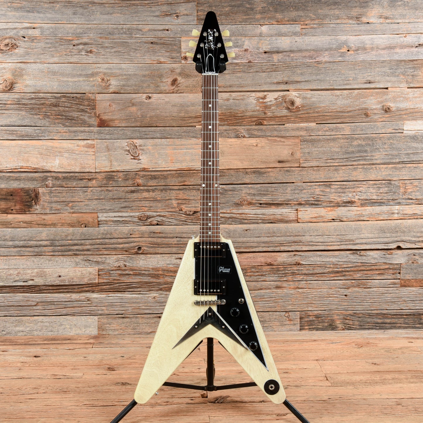 Gibson Flying V TV White  - Dave Amato of REO Speedwagon