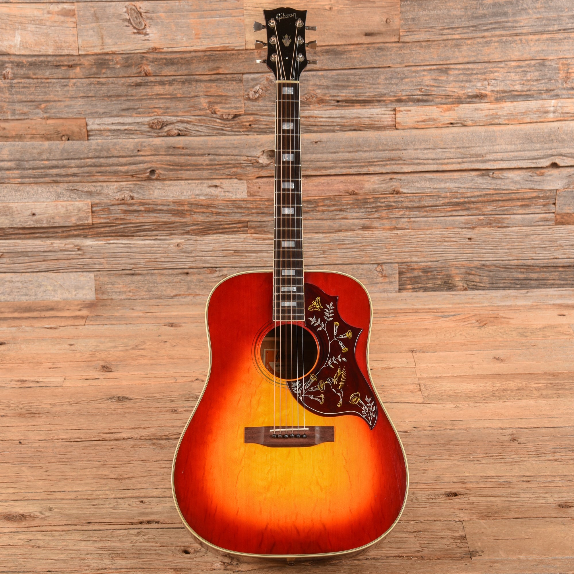 Gibson Hummingbird Custom Cherry Sunburst 1970s