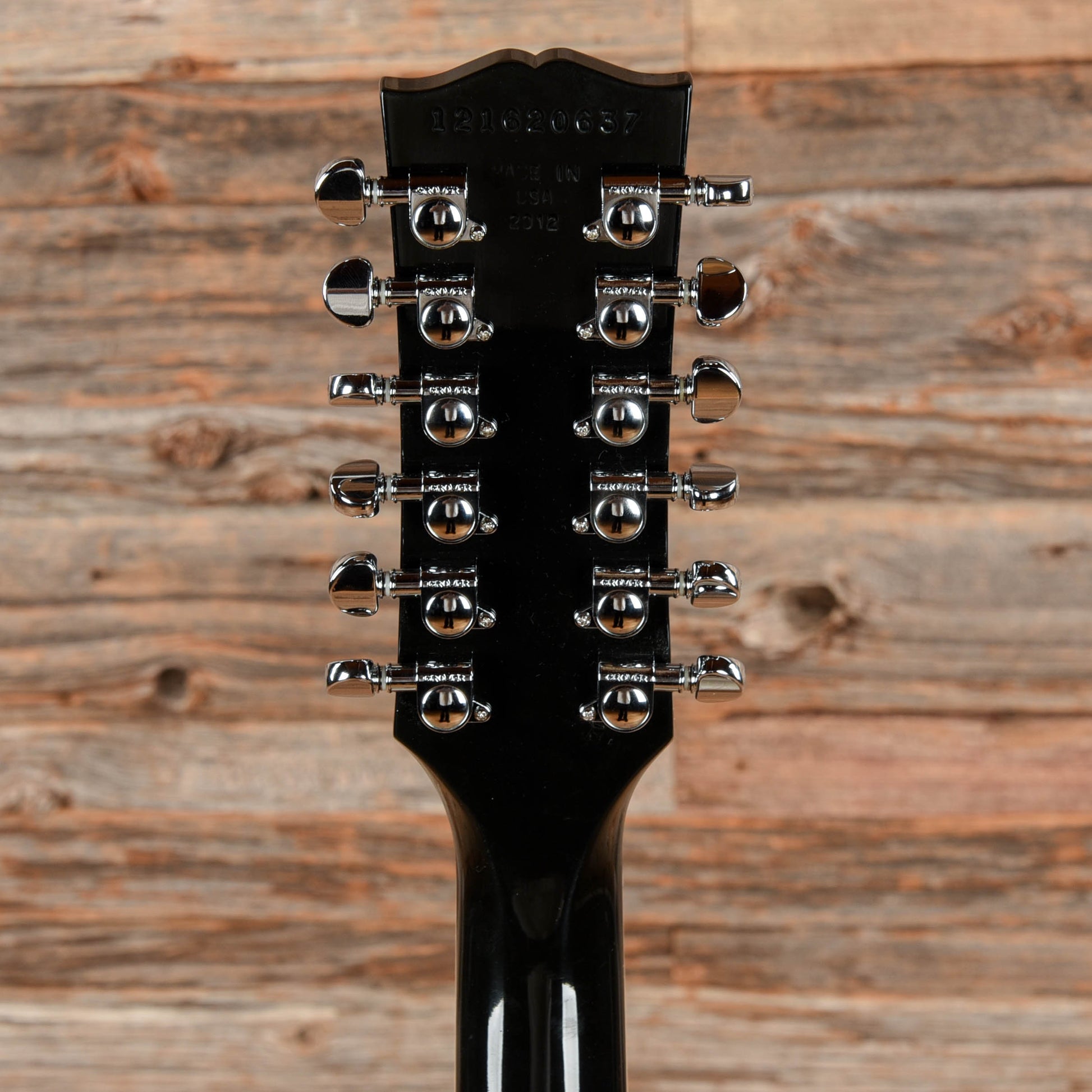 Gibson Les Paul 12 string Black  - Dave Amato of REO Speedwagon