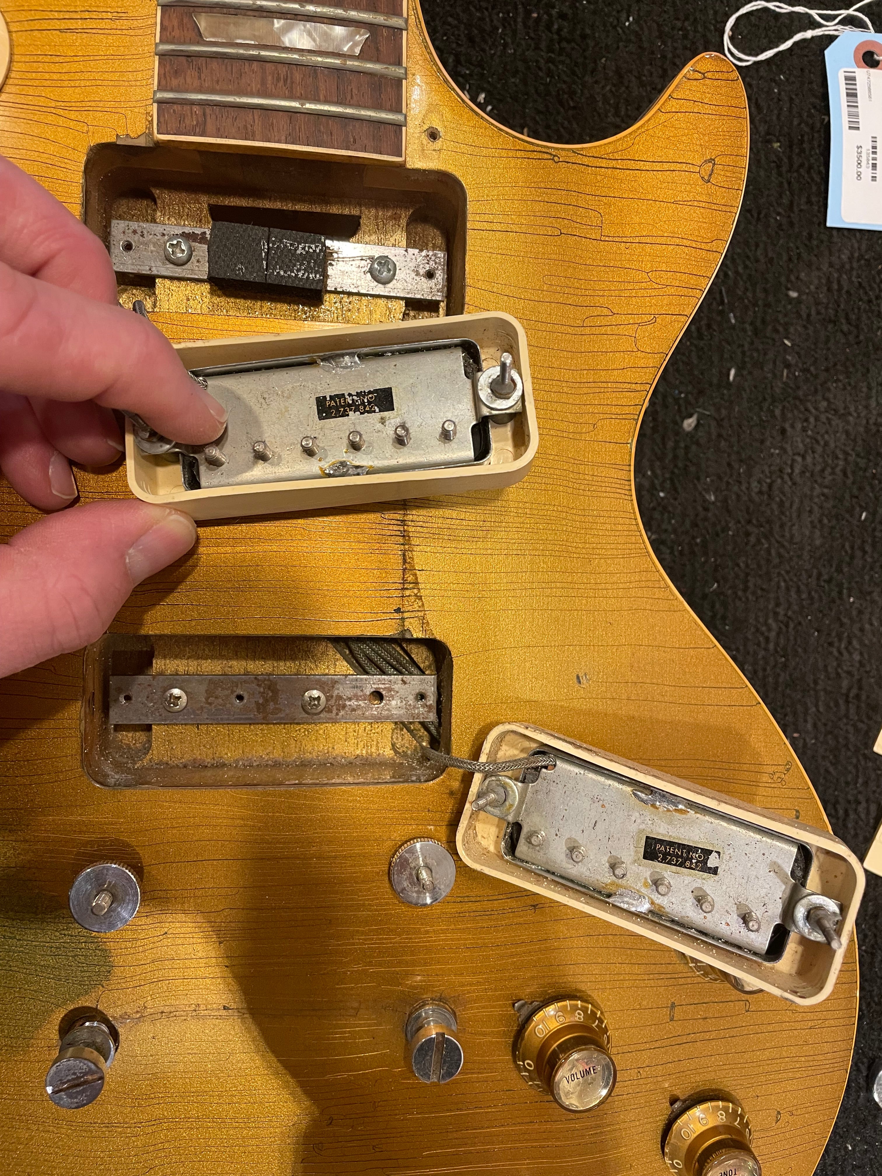 Gibson Les Paul Deluxe Goldtop 1973 - Zac Brown – Chicago Music