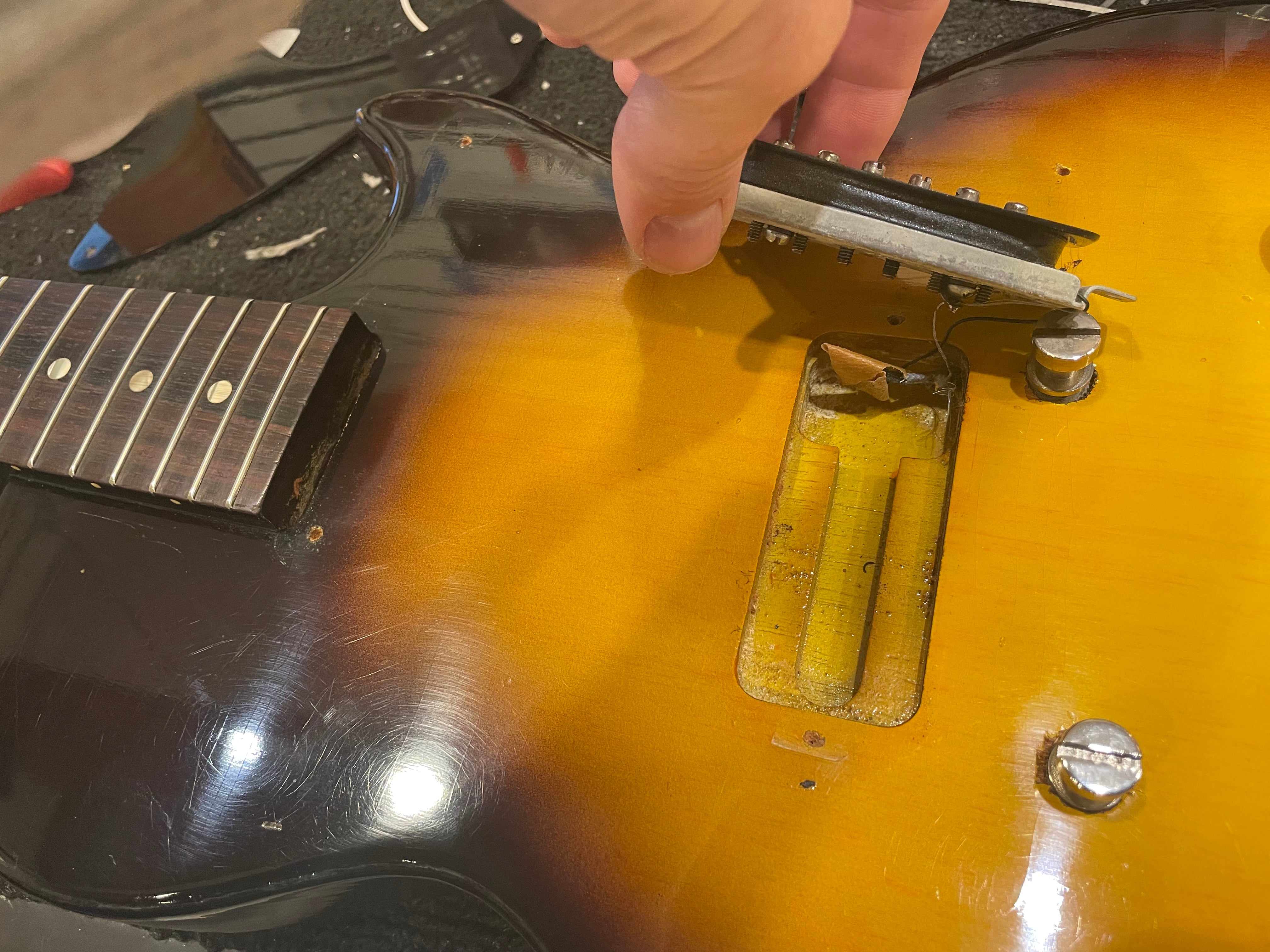 Gibson Les Paul Junior Sunburst 1955 - Zac Brown