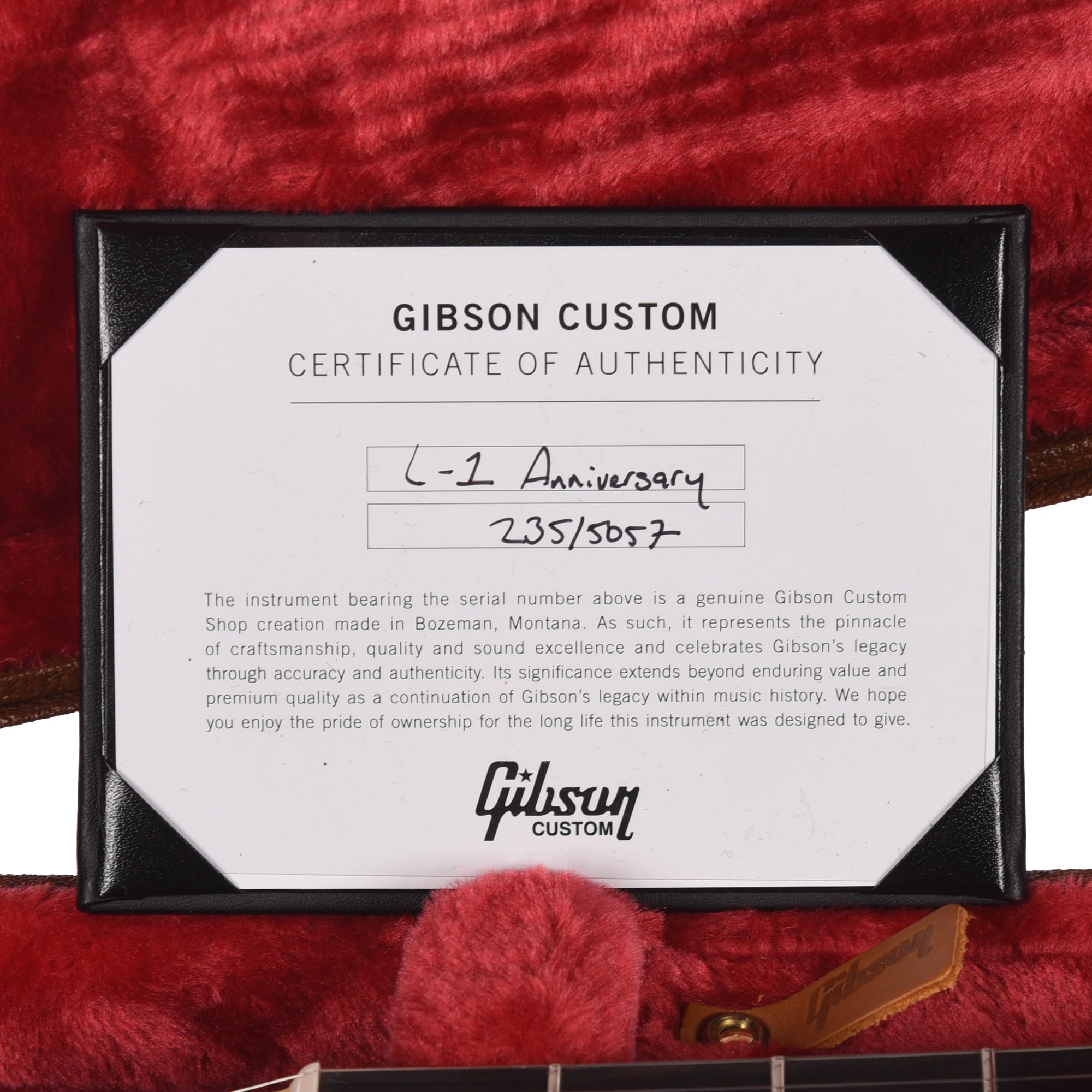 Gibson Limited Edition Anniversary L-1 Cremona Burst
