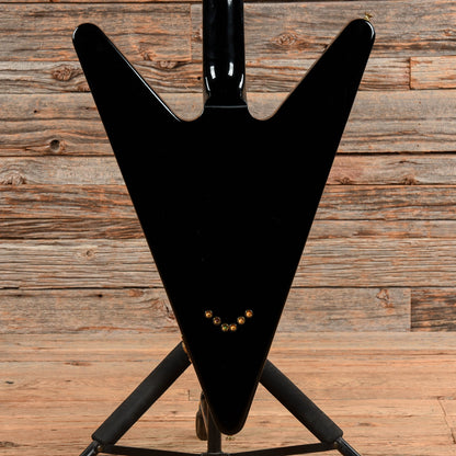 Gibson Reverse Flying V Black  - Dave Amato of REO Speedwagon