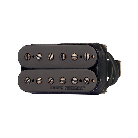 Gibson Dirty Fingers Onyx Humbucker Double Black (4-Conductor, Potted, Ceramic, 15k) Parts / Guitar Pickups