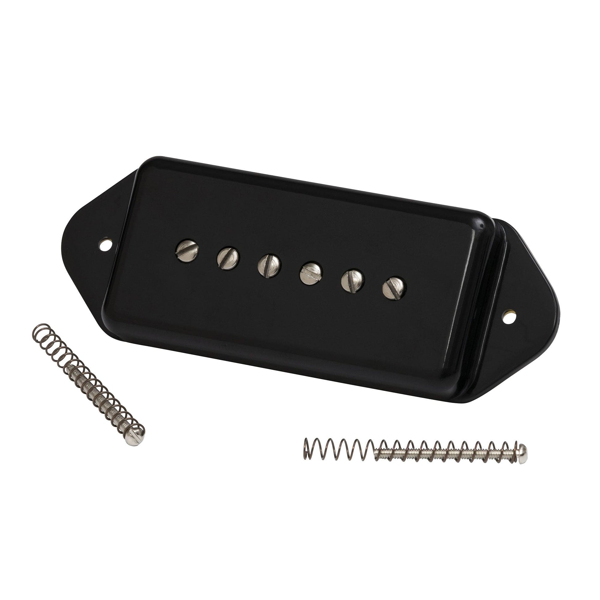 Gibson P-90 Dogear Underwound 2-Conductor Pickup Black Parts / Guitar Pickups